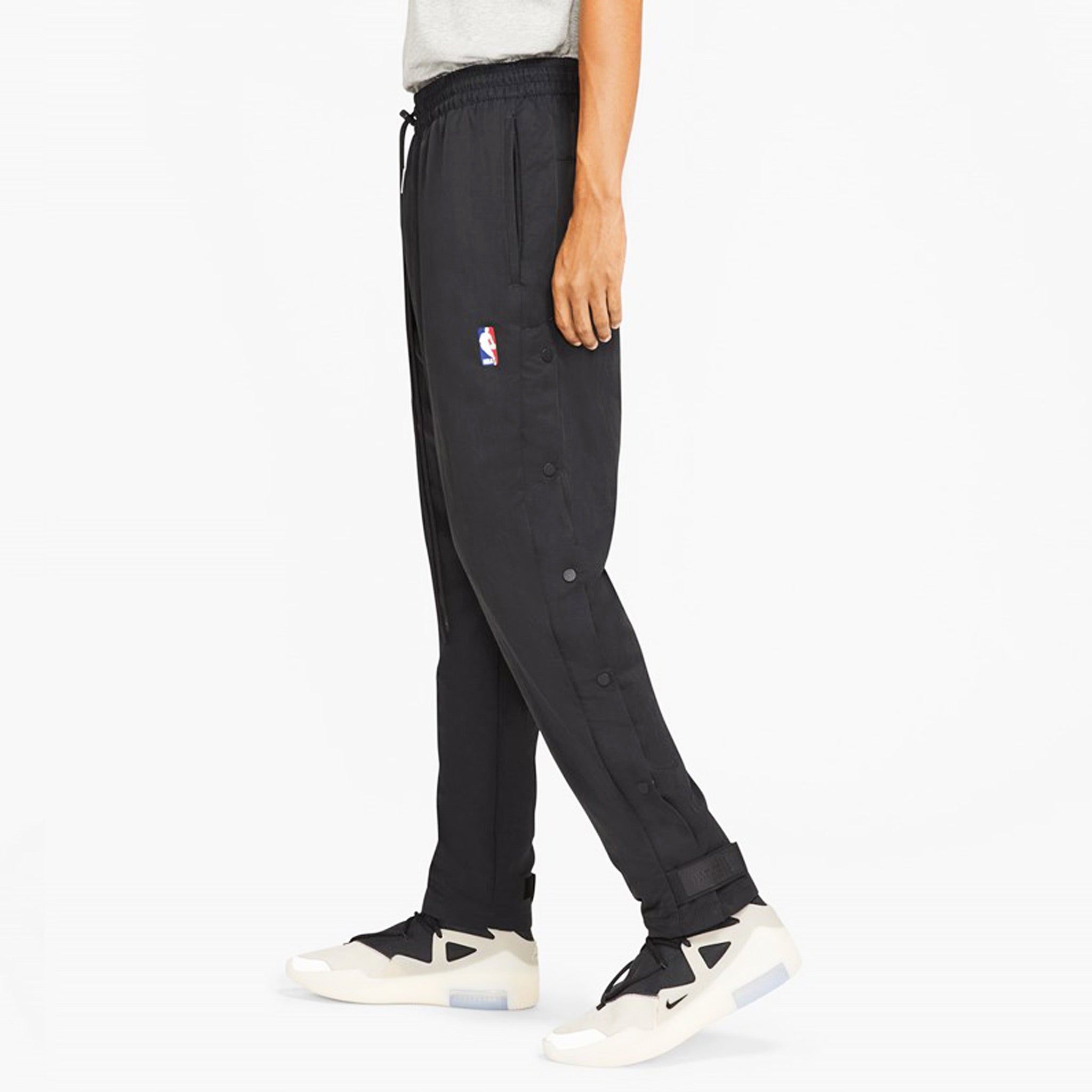 Fear Of God x Nike NBA Basketball Warm Up Pants Side - Off Noir | Australia New Zealand