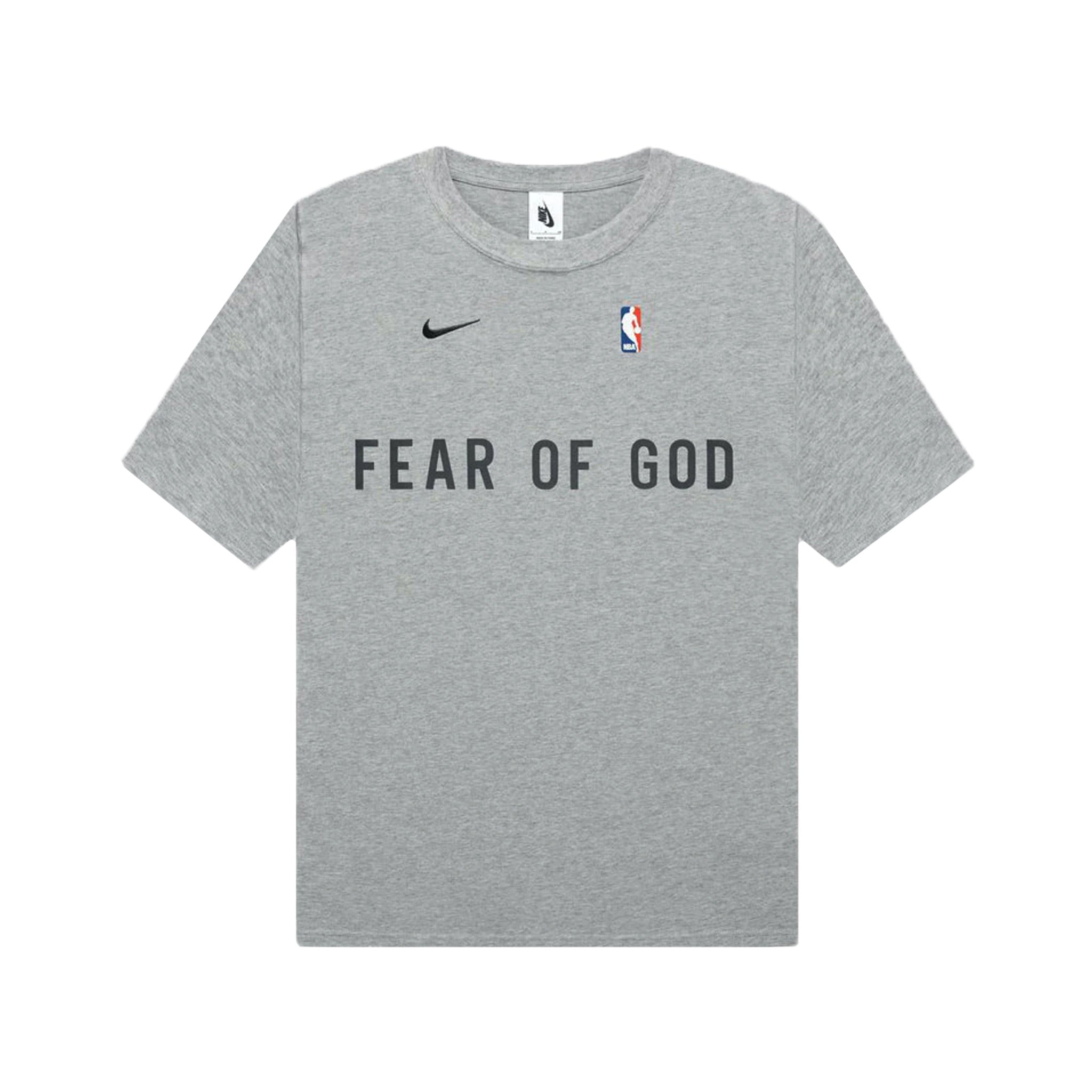 Fear Of God x Nike Warm Up T-Shirt - Dark Heather Grey | Points ...