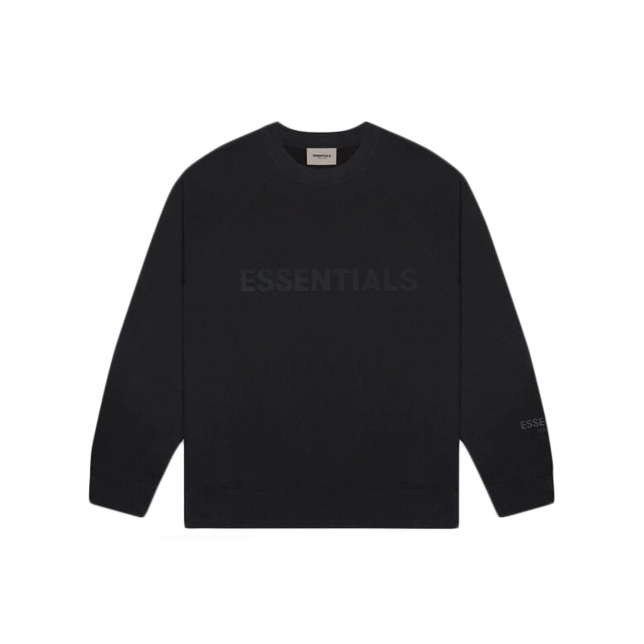 Fear Of God Essentials Crew Neck - Black | Australia New Zealand