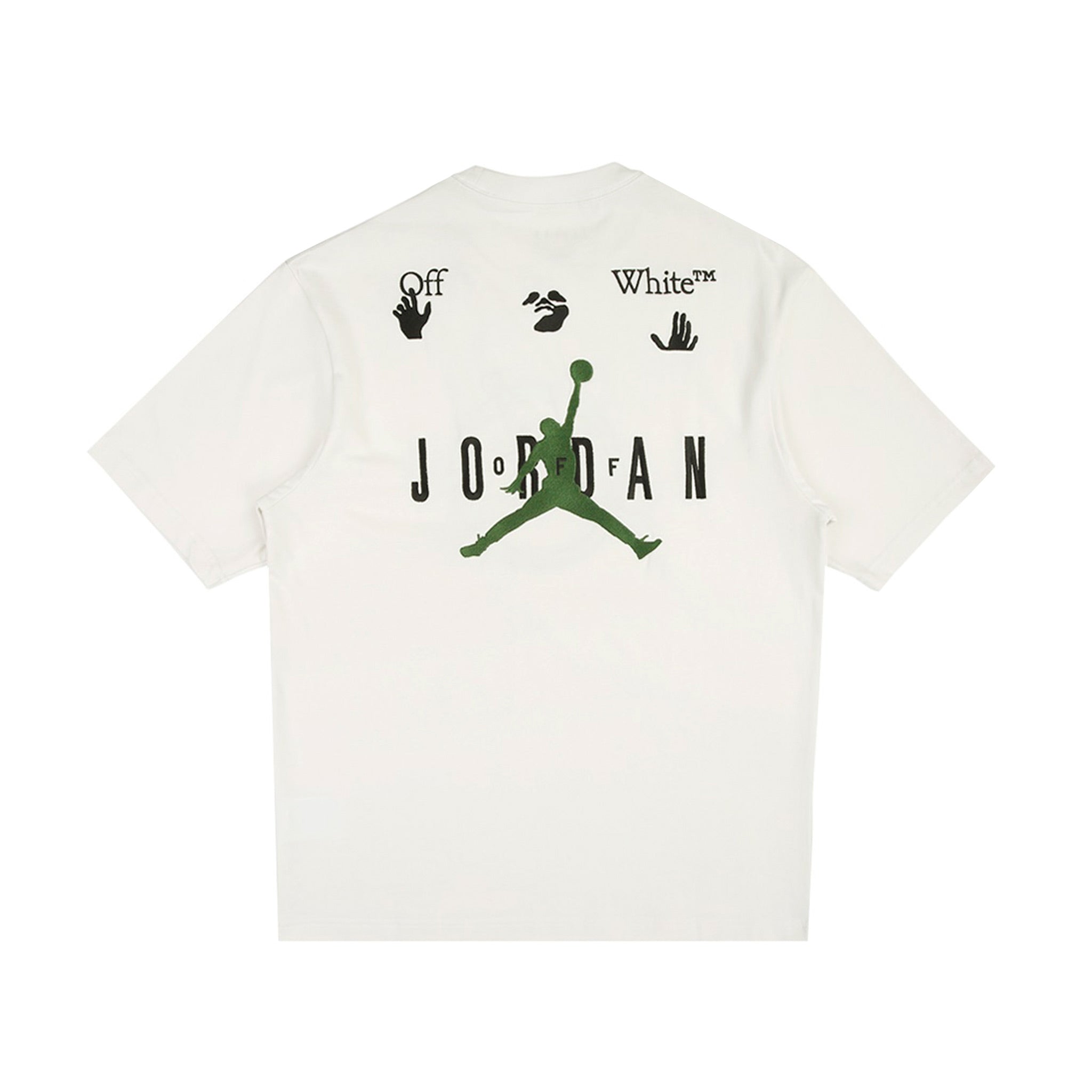 Jordan x Off White Tee BACK - Sail/ White | Australia New Zealand