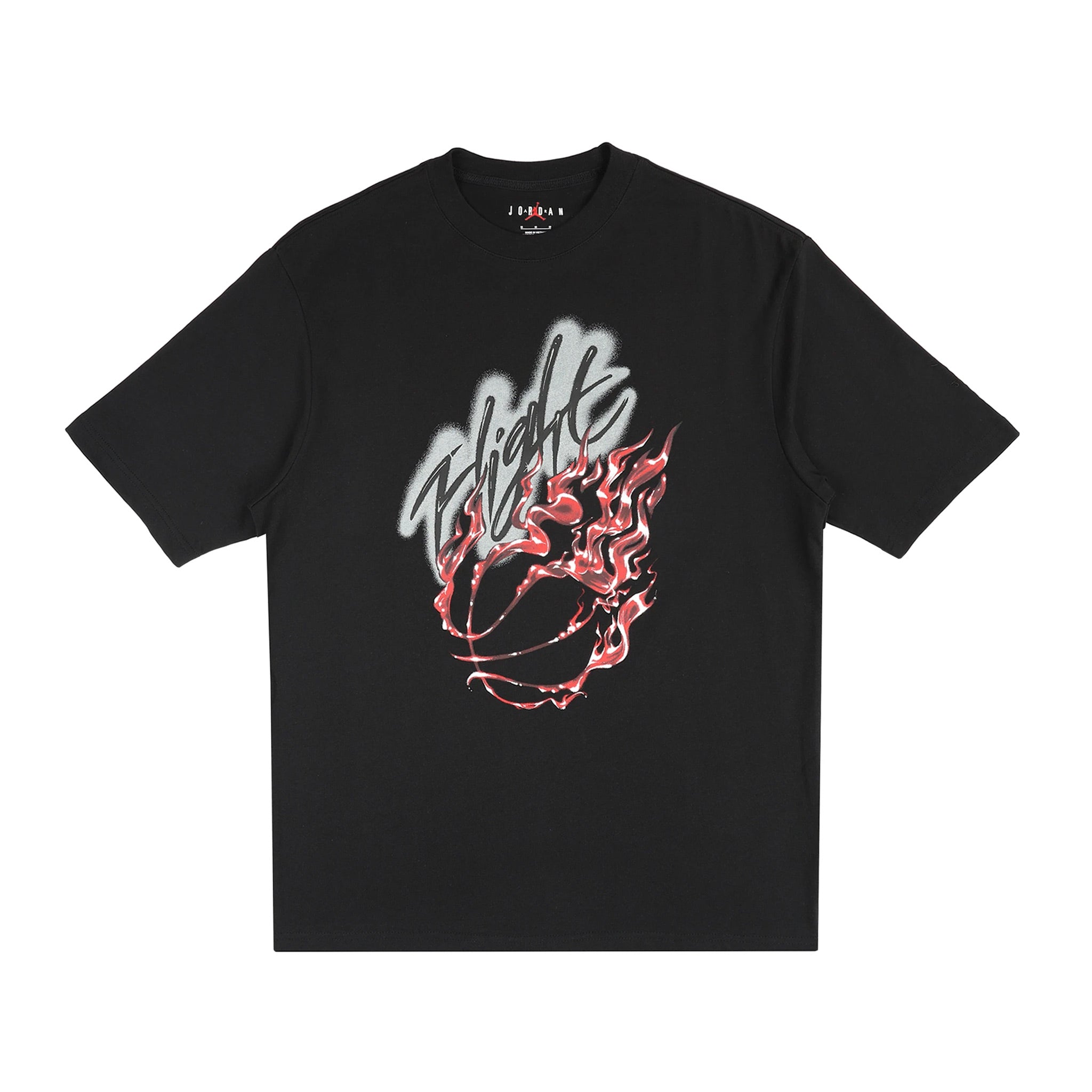 Jordan x Travis Scott Flight Tee - Black FRONT | Australia New Zealand