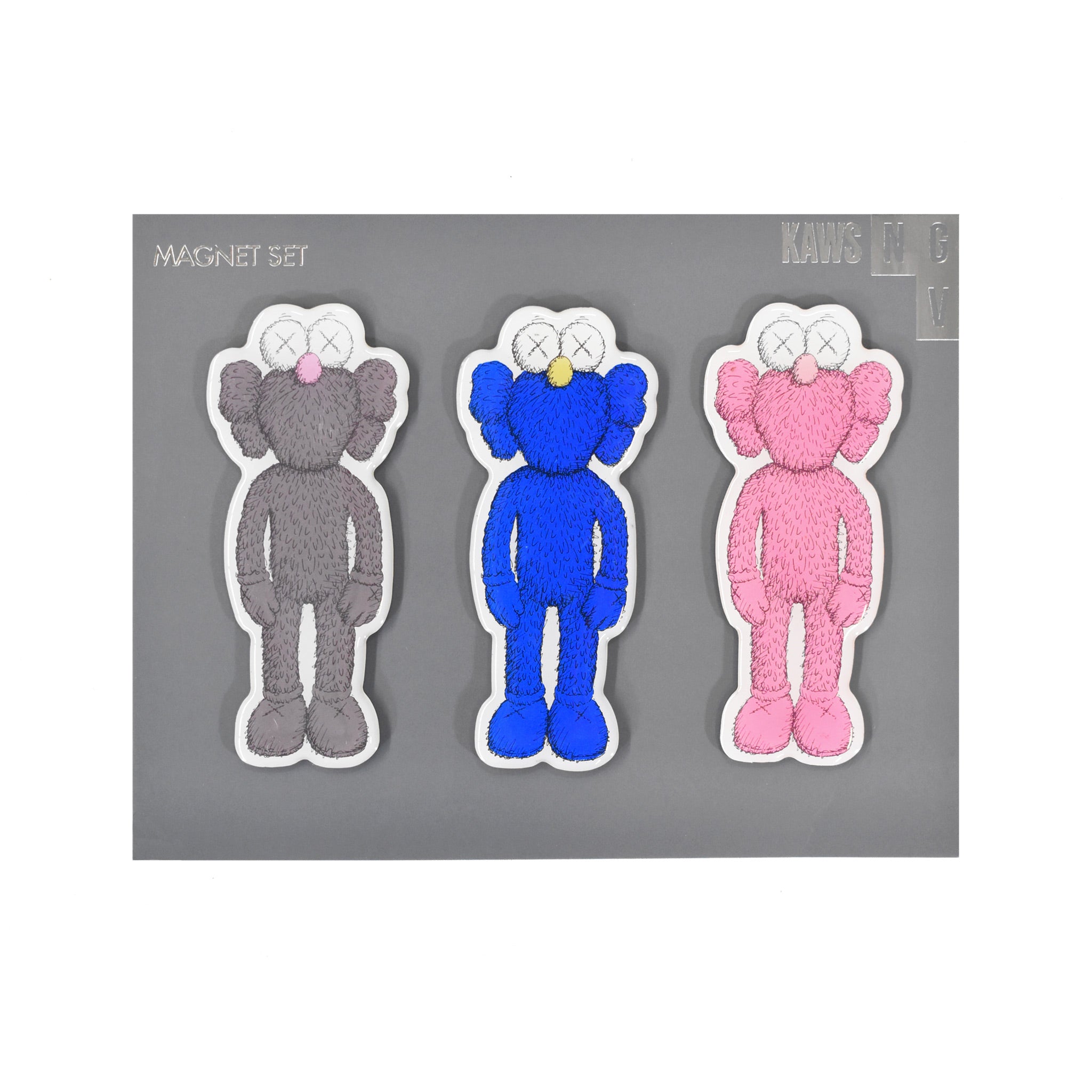 KAWS x NGV BFF Magnet Set - Multi | Australia New Zealand