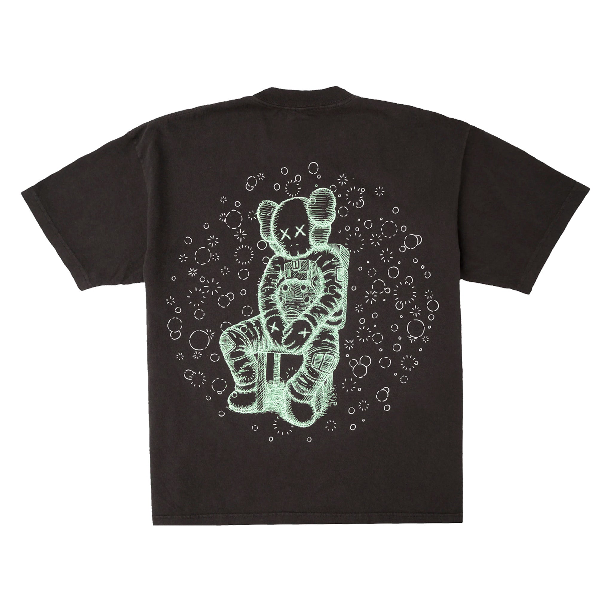 Kid Cudi x KAWS Astronaut Tee - Charcoal | Australia New Zealand BACK GITD