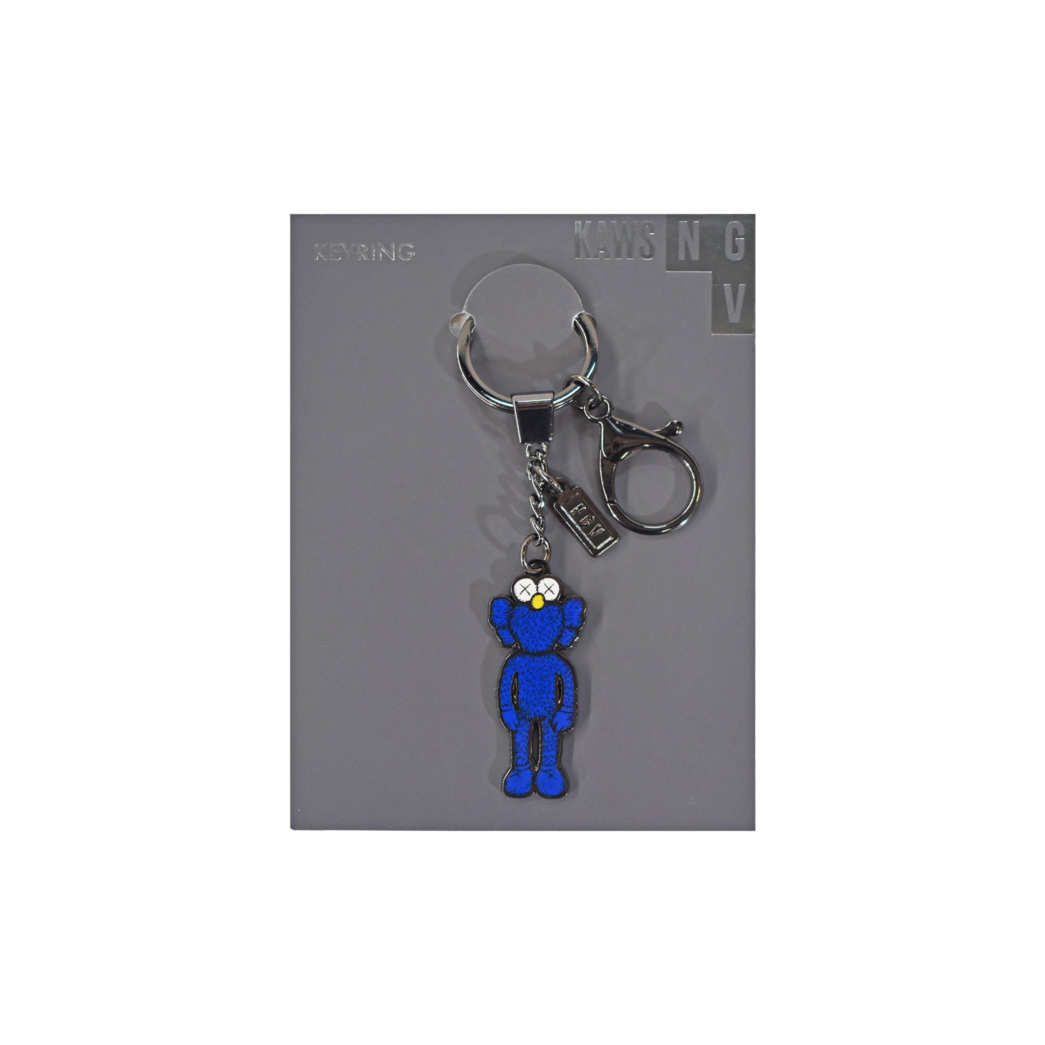 KAWS x NGV - BFF Blue Keyring Keychain | Australia New Zealand