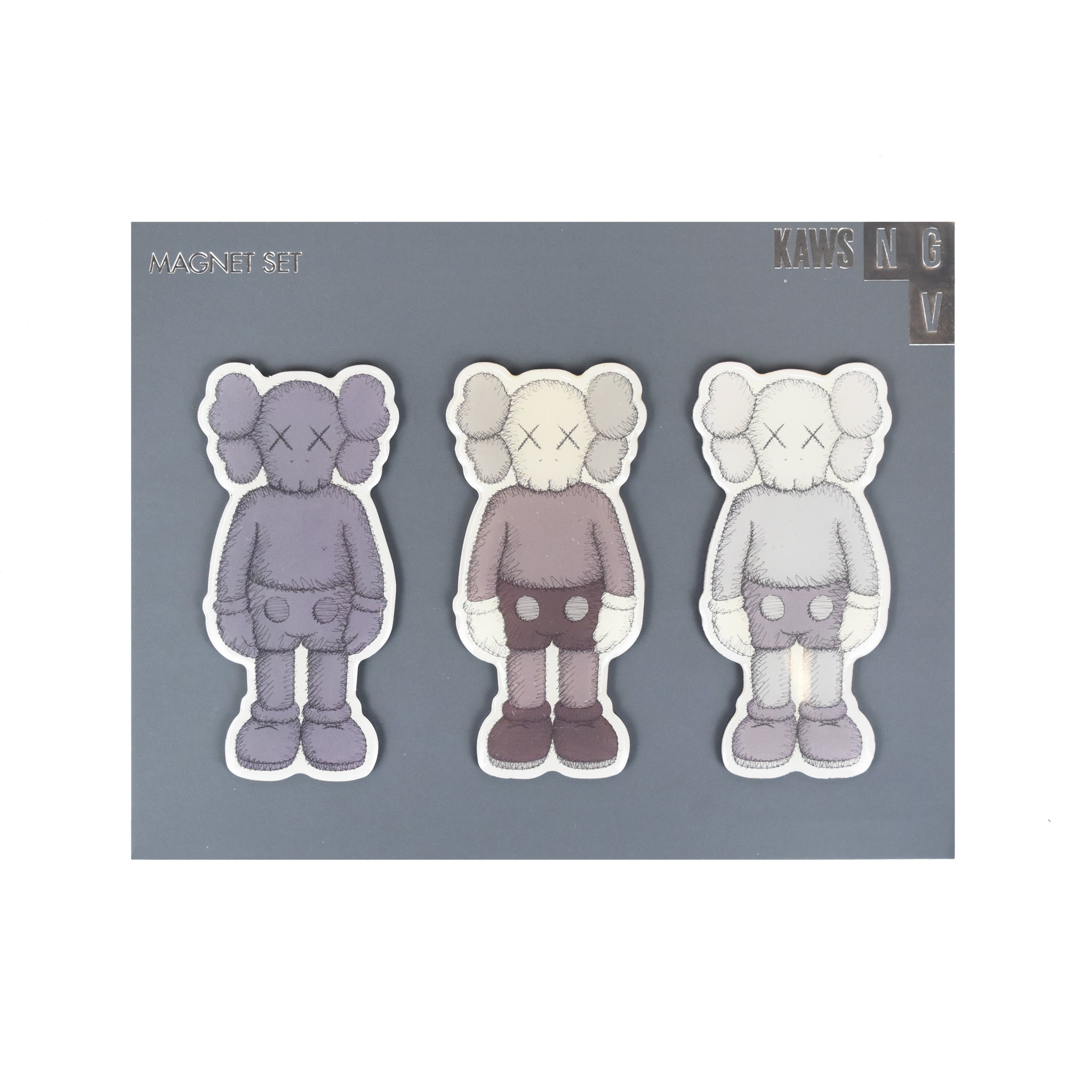 KAWS x NGV COMPANION Magnet Set | Australia New Zealand