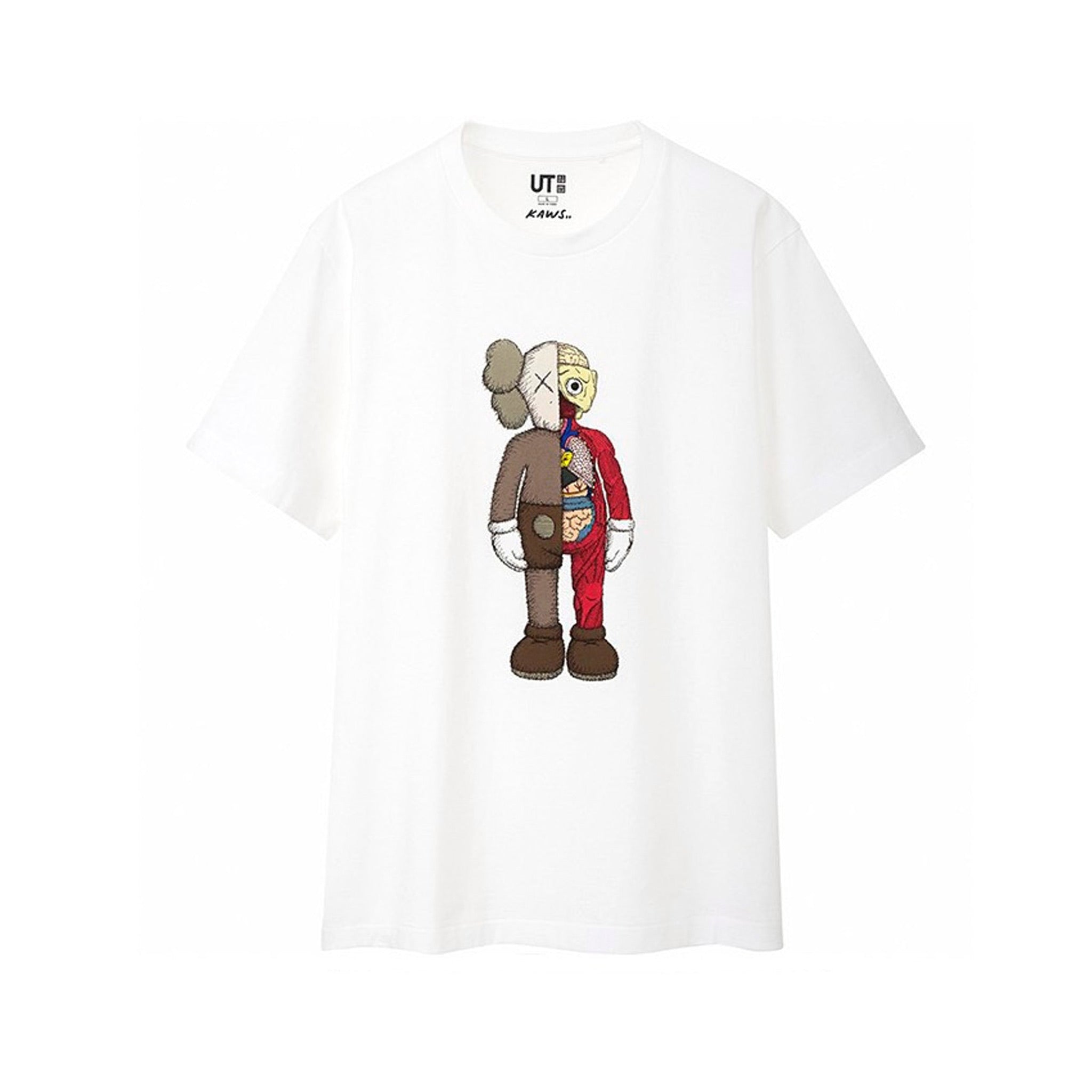 KAWS x UNIQLO Flayed Companion Tee - White | Australia New Zealand