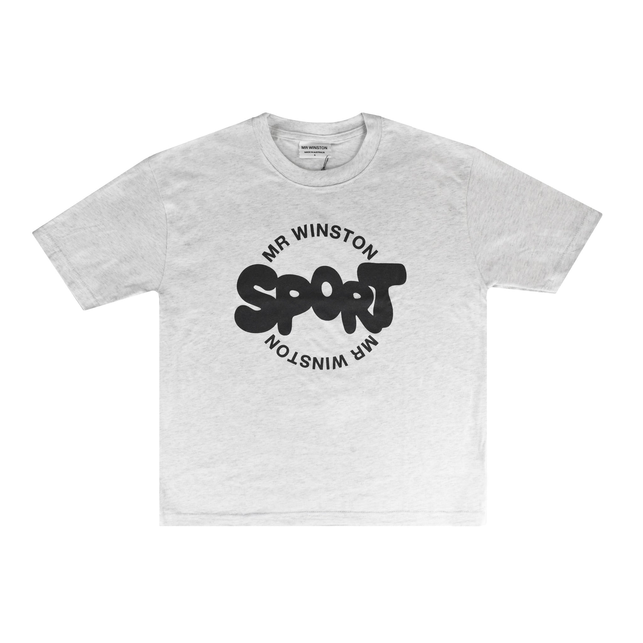 Mr Winston Co. Vintage Tee - Charcoal Marle | Australia New Zealand