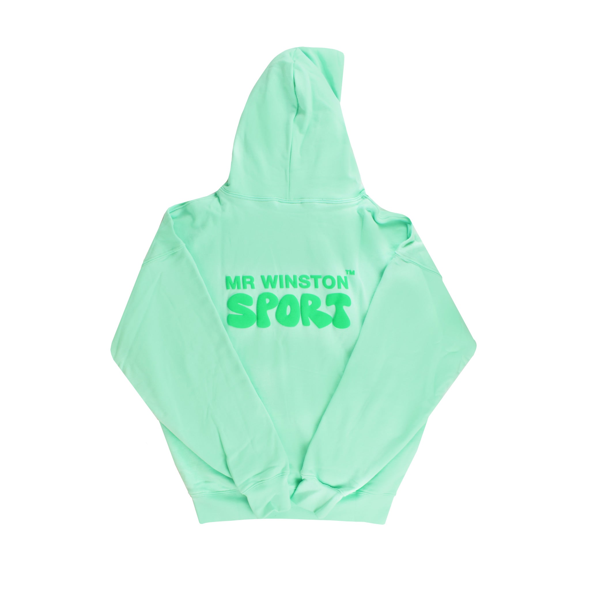 Mr Winston Co. Puff Hooded Sweat - Apple BACK | Australia New Zealand