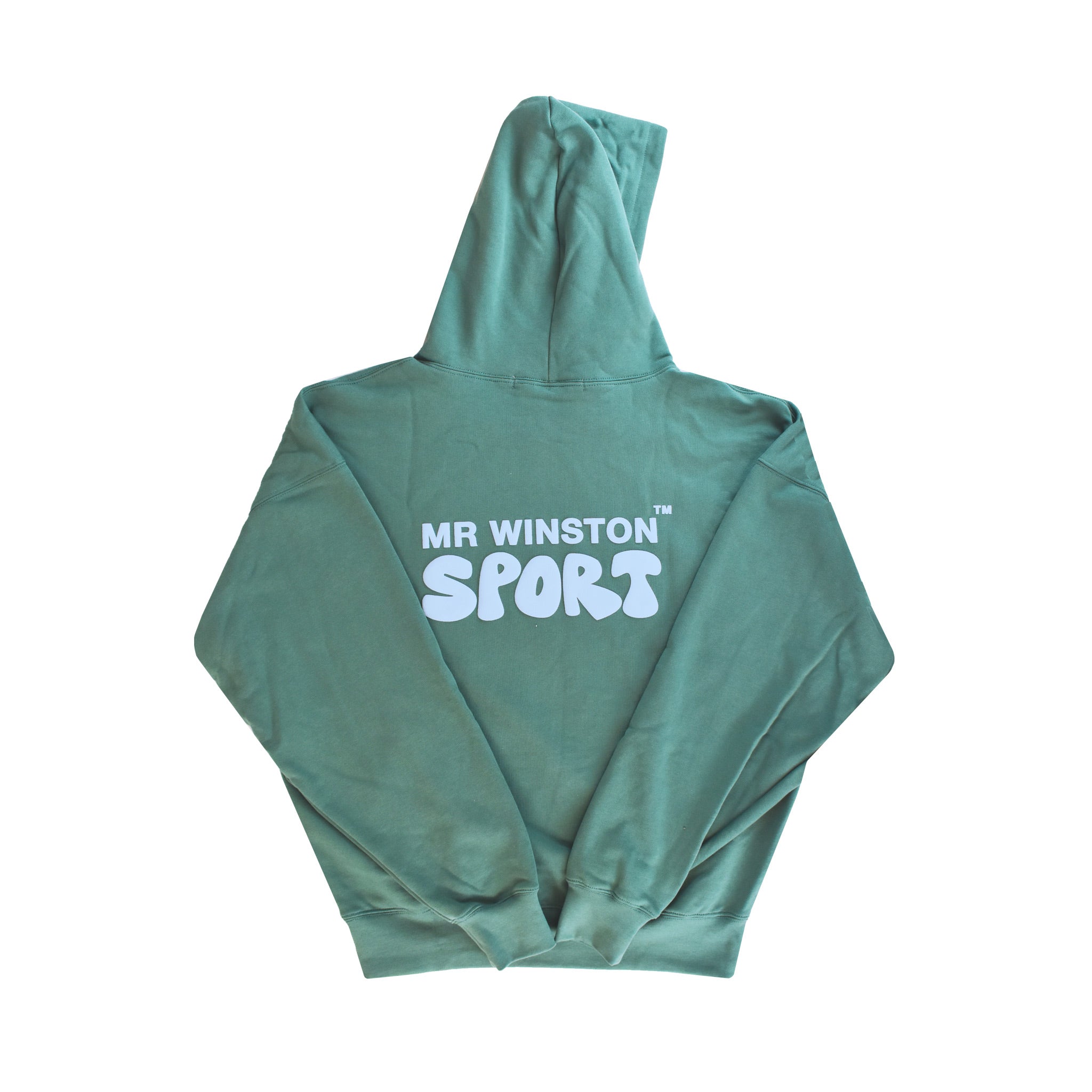 Mr Winston Co. Puff Hooded Sweat - Forest