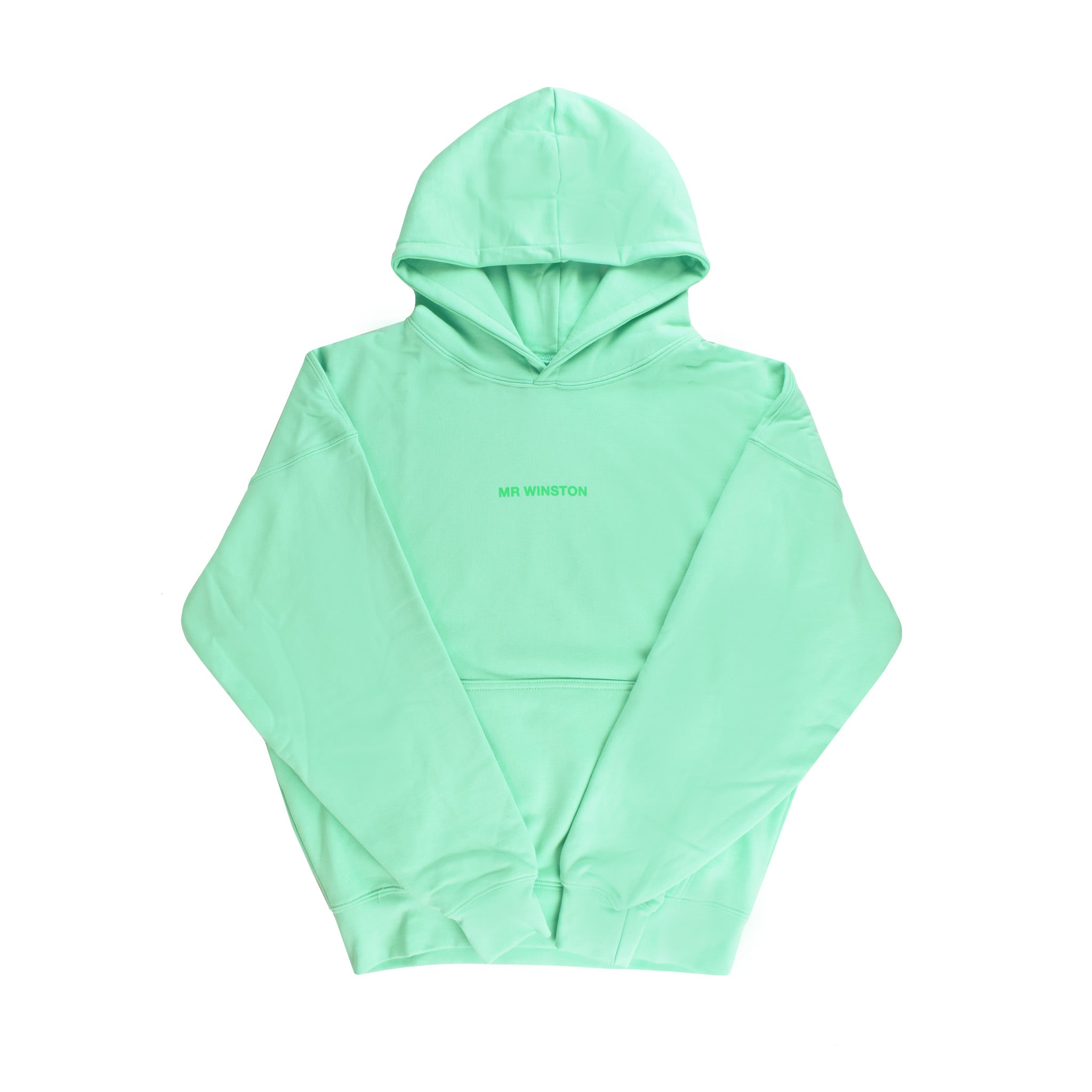 Mr Winston Co. Puff Hooded Sweat - Apple FRONT | Australia New Zealand