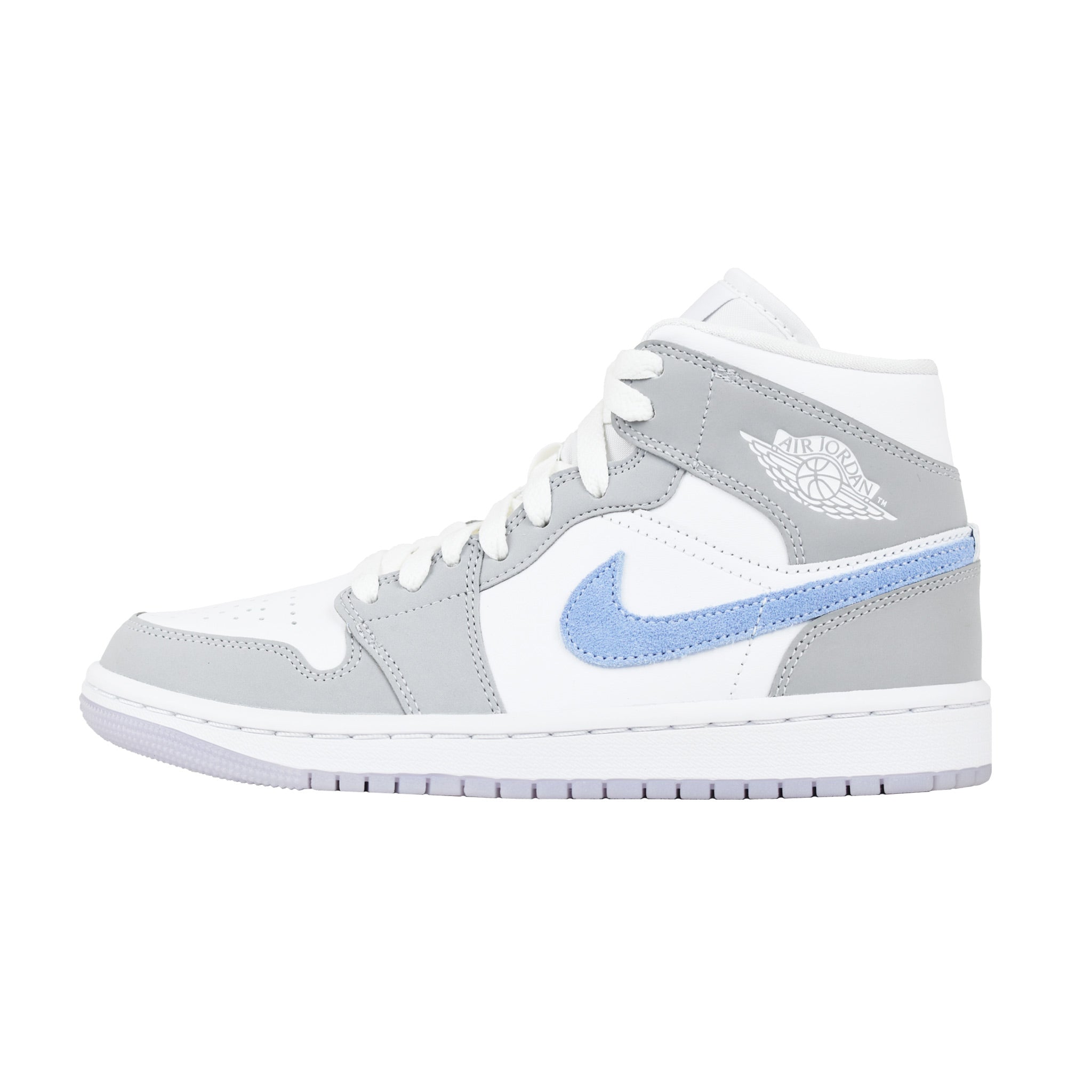 Nike Air Jordan 1 Mid - Wolf Grey Aluminum | Australia New Zealand