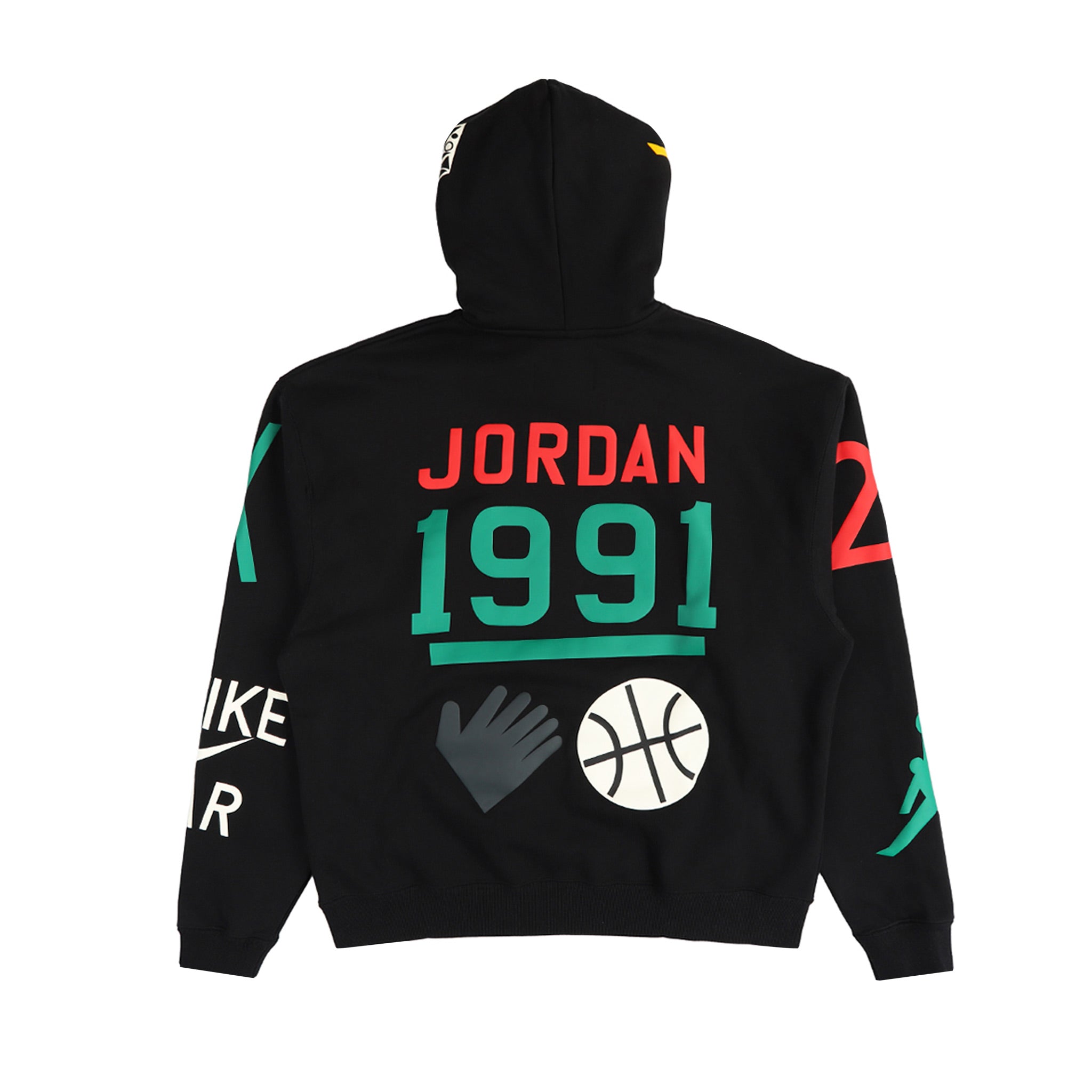 Jordan x Nina Chanel Abney Pullover Hoodie - Black BACK | Australia New Zealand