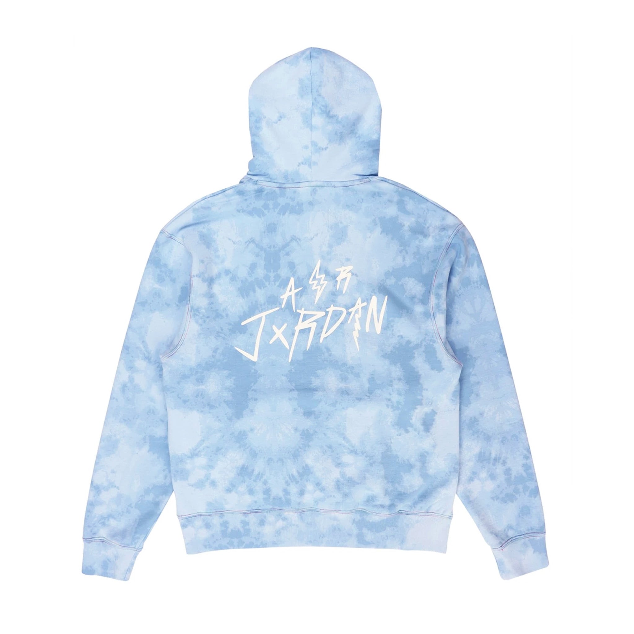 Air Jordan x J Balvin Fleece Hoodie - Blue | Australia New Zealand BACK