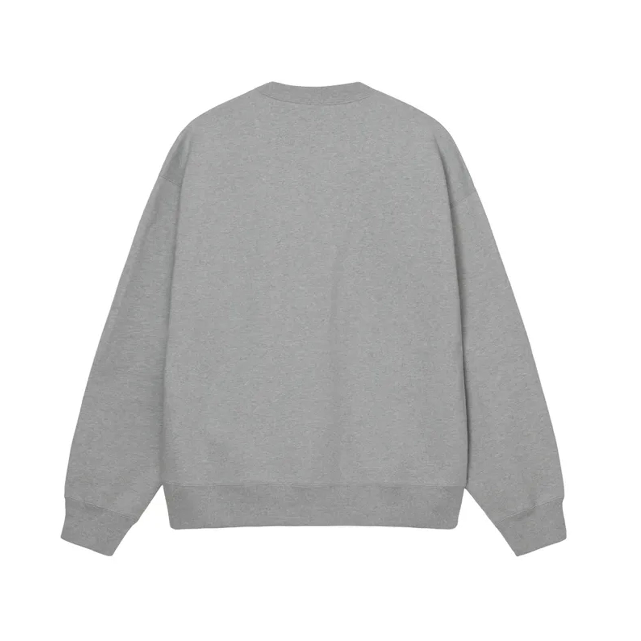 Nike x Stussy Fleece Crewneck - Dark Heather Grey | Australia New Zealand BACK