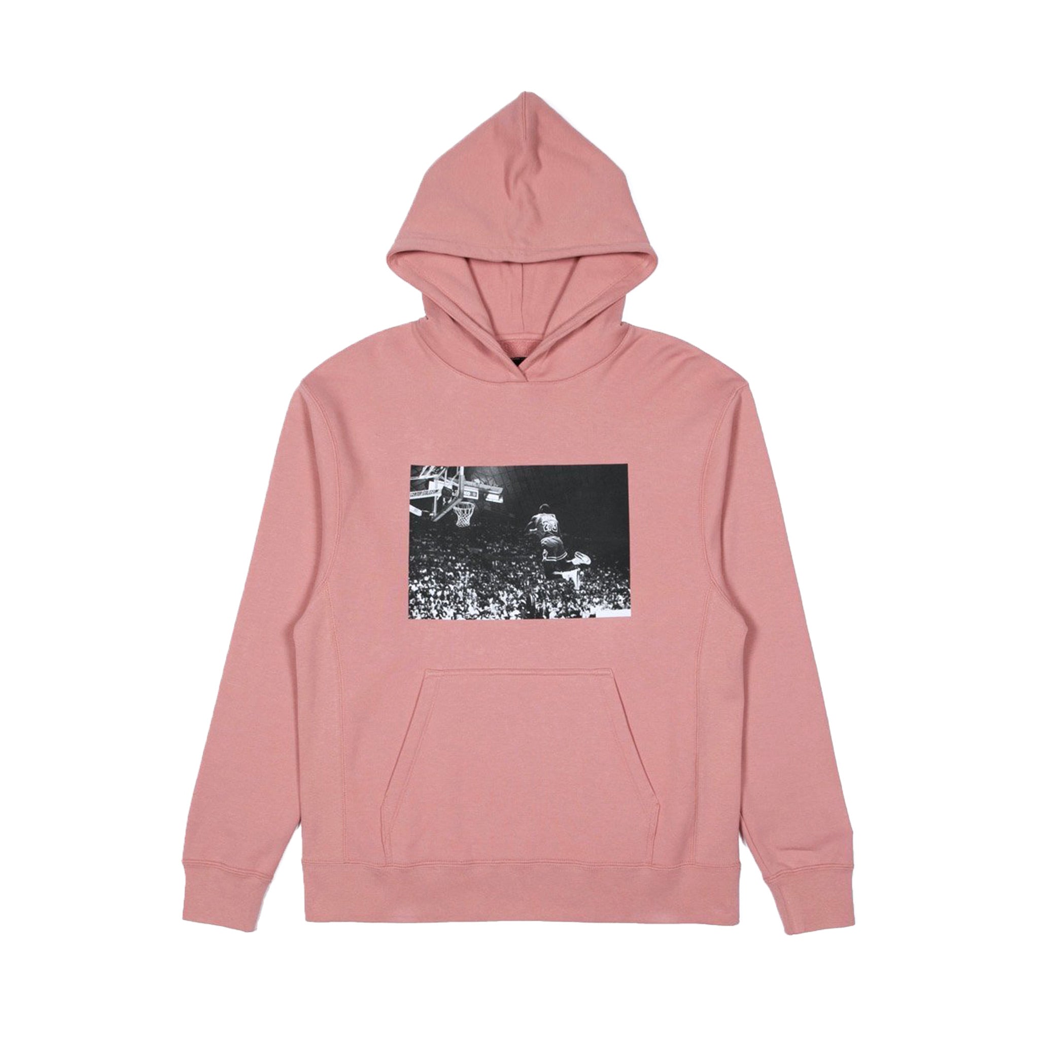 Union LA x Jordan Reverse Dunk Hoodie - Rust Pink Front | Australia New Zealand