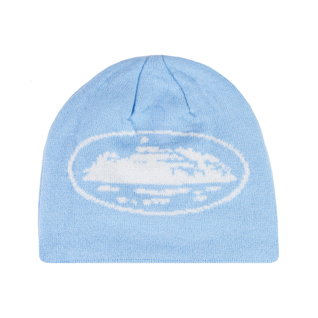 Corteiz Alcatraz Skully - Baby Blue | Australia New Zealand 