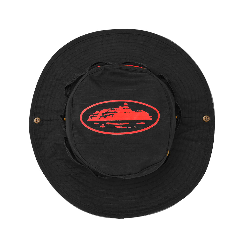 Corteiz Guerillaz Bucket Hat – Red / Black | Australia New Zealand