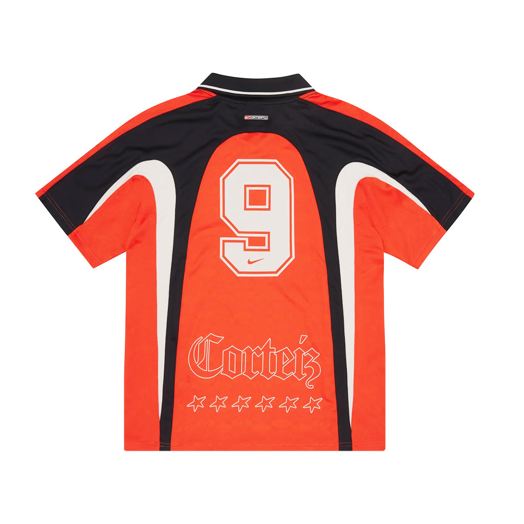 Corteiz x Nike NRG Football Jersey - Team Orange | Australia New Zealand BACK 