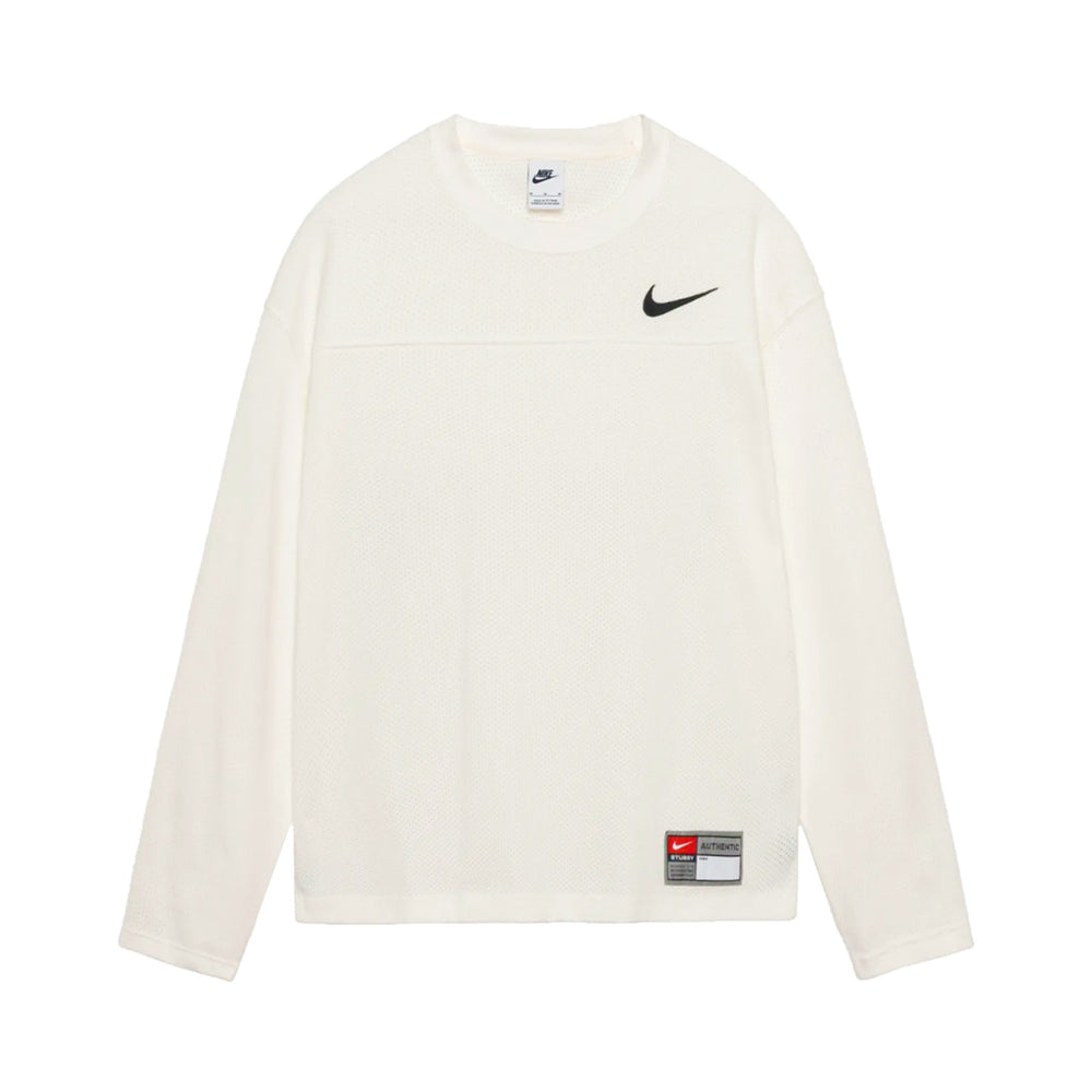 Nike x Stussy Dri-FIT Mesh Jersey - Cream Sail | Points Streetwear ...