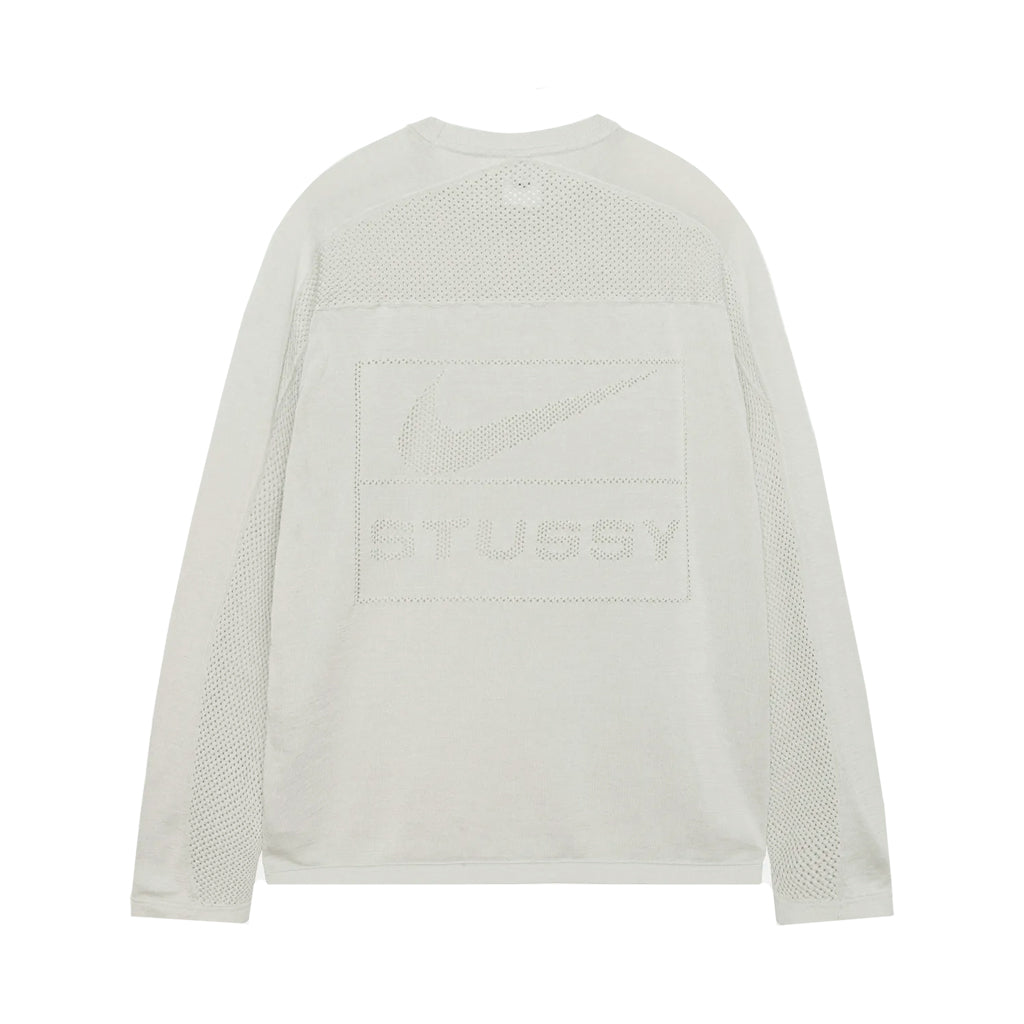 Nike x Stussy LS Knit Jersey - Light Bone | Australia New Zealand BACK 