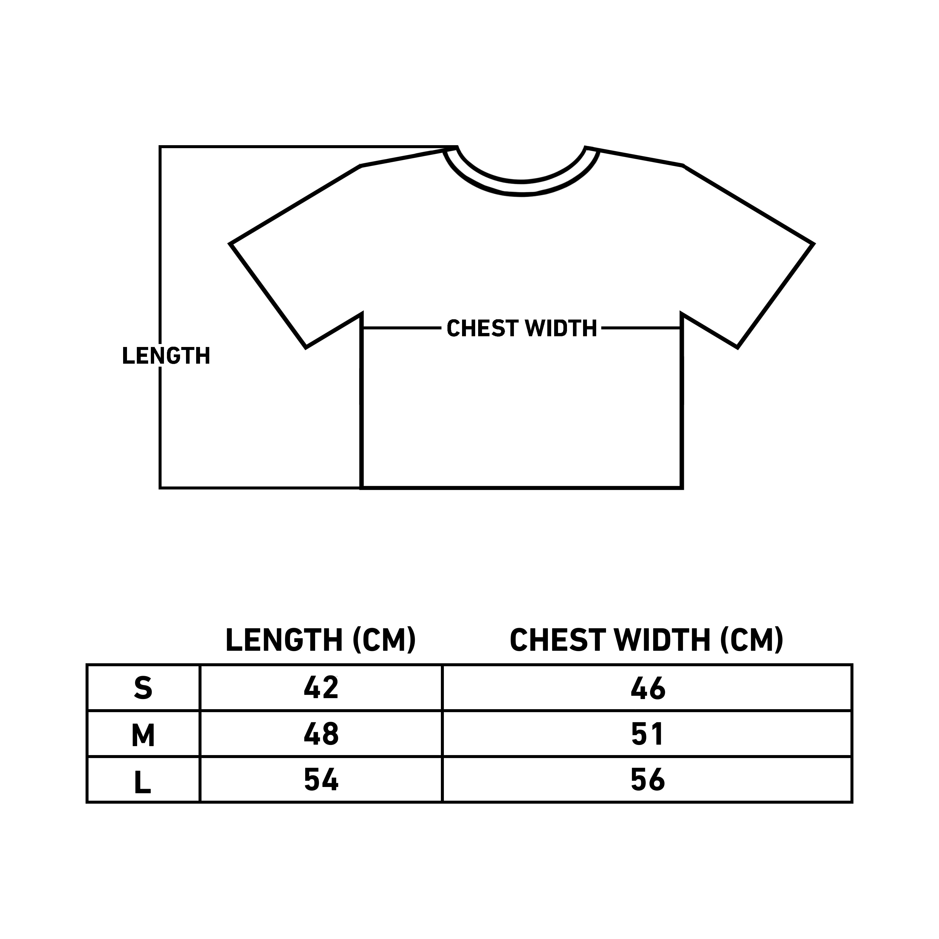 Points For The City Cropped Tee - Black Worn SIZE GUIDE 