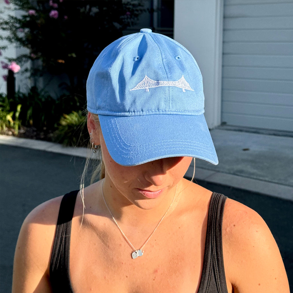 Points x AM Social Cap - Blue Australia New Zealand On Head FRONT