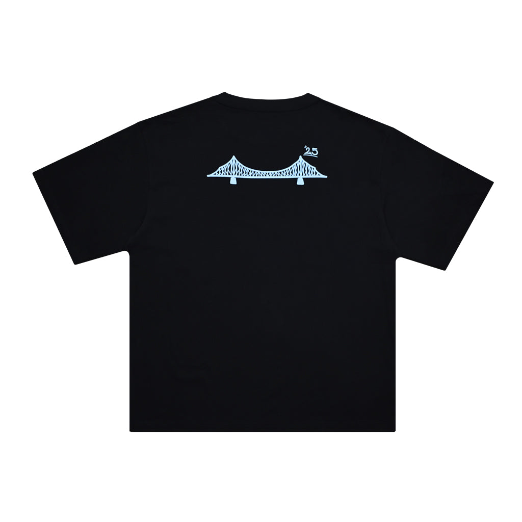 Points x AM Social Tee - Black BACK Australia New Zealand