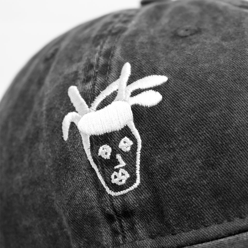 Points x Bawska Cap - Washed Black | Brisbane Australia - BAWSKA LOGO
