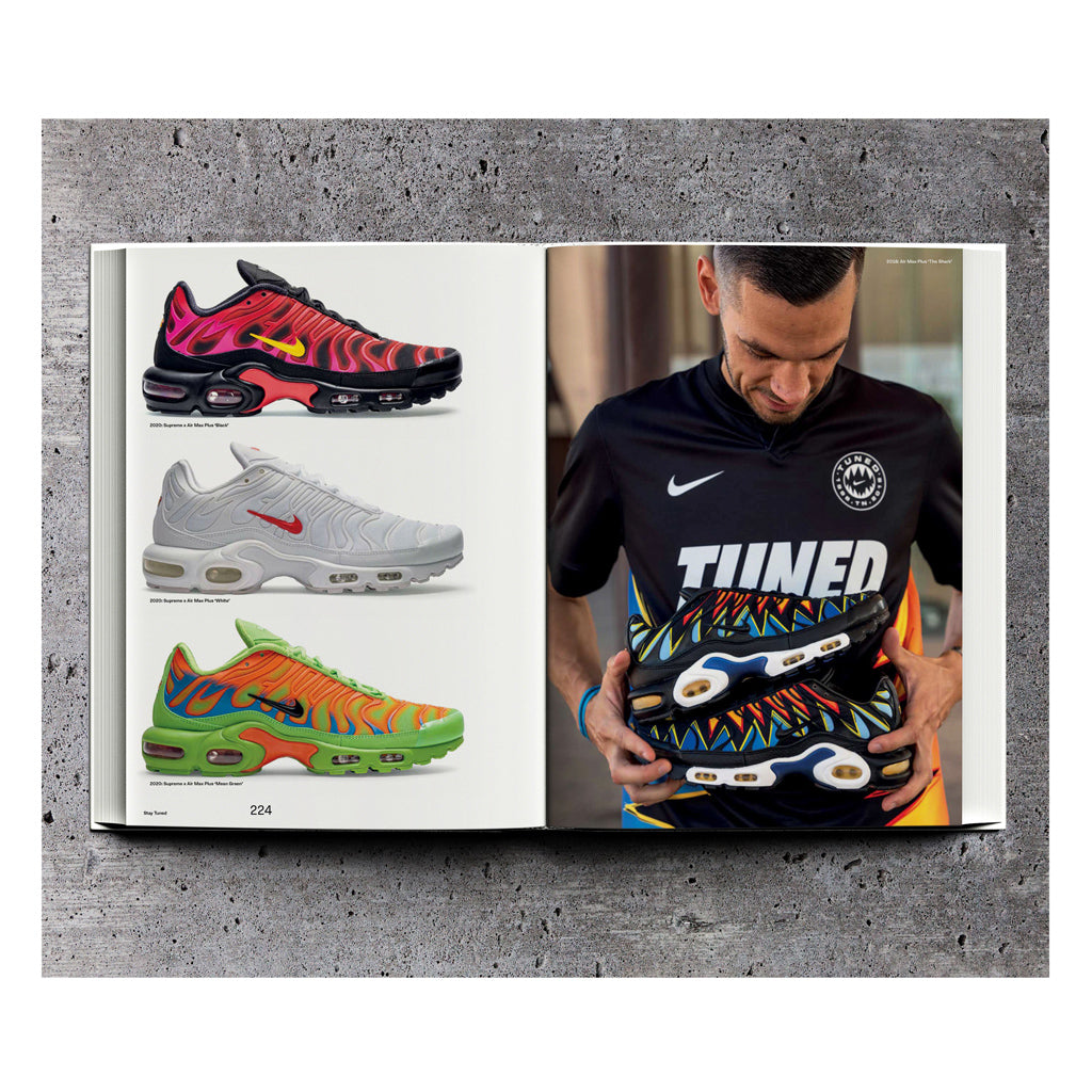 Sneaker Freaker x Footlocker x Nike Air Max Plus TN Book Stay Tuned US Asia VERSION Points Streetwear Store Brisbane