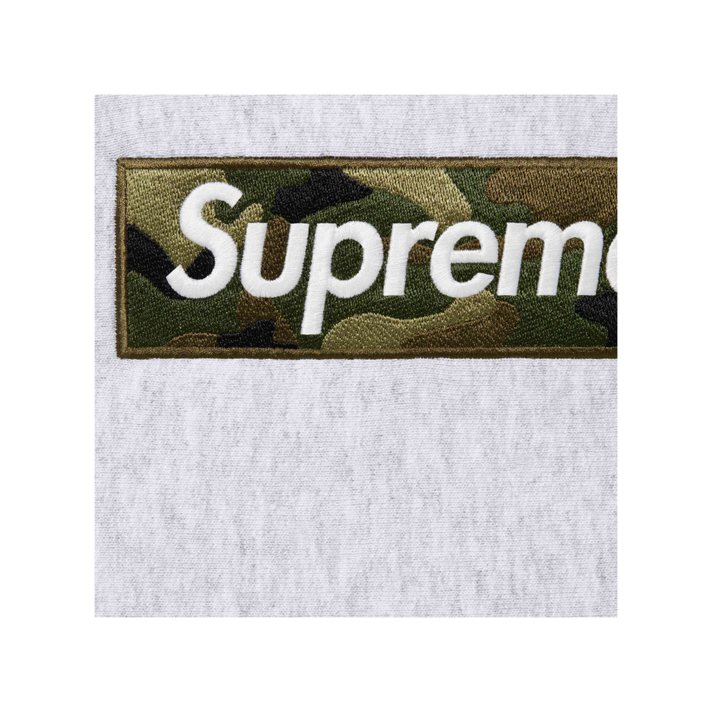 Supreme Box Logo Hooded Sweatshirt 2023 – Ash Grey / Camo | Australia New Zealand BOGO