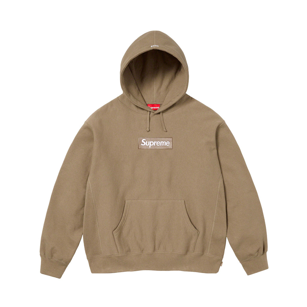 Supreme Box Logo Hooded Sweatshirt 2023 – Dark Sand | Australia New Zealand 
