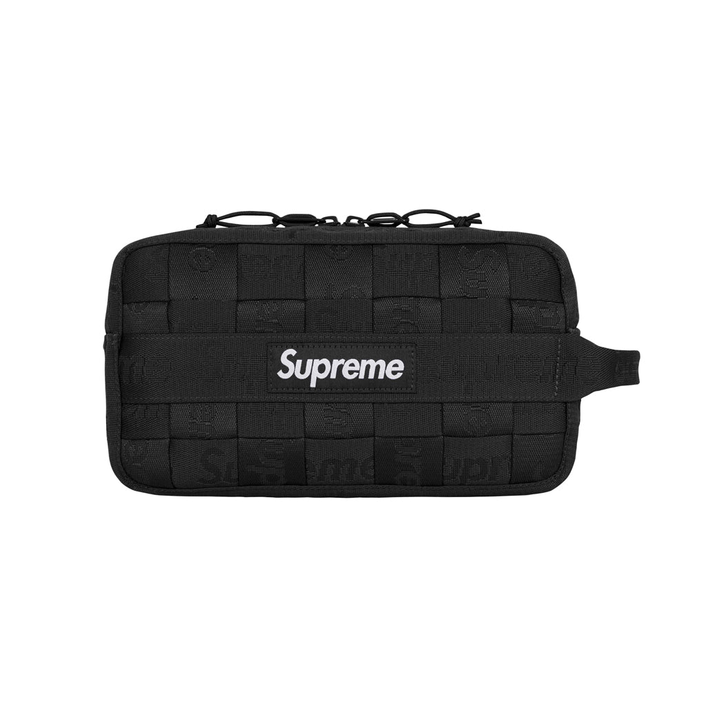 Supreme Woven Utility Bag - Black | Australia New Zealand FRONT