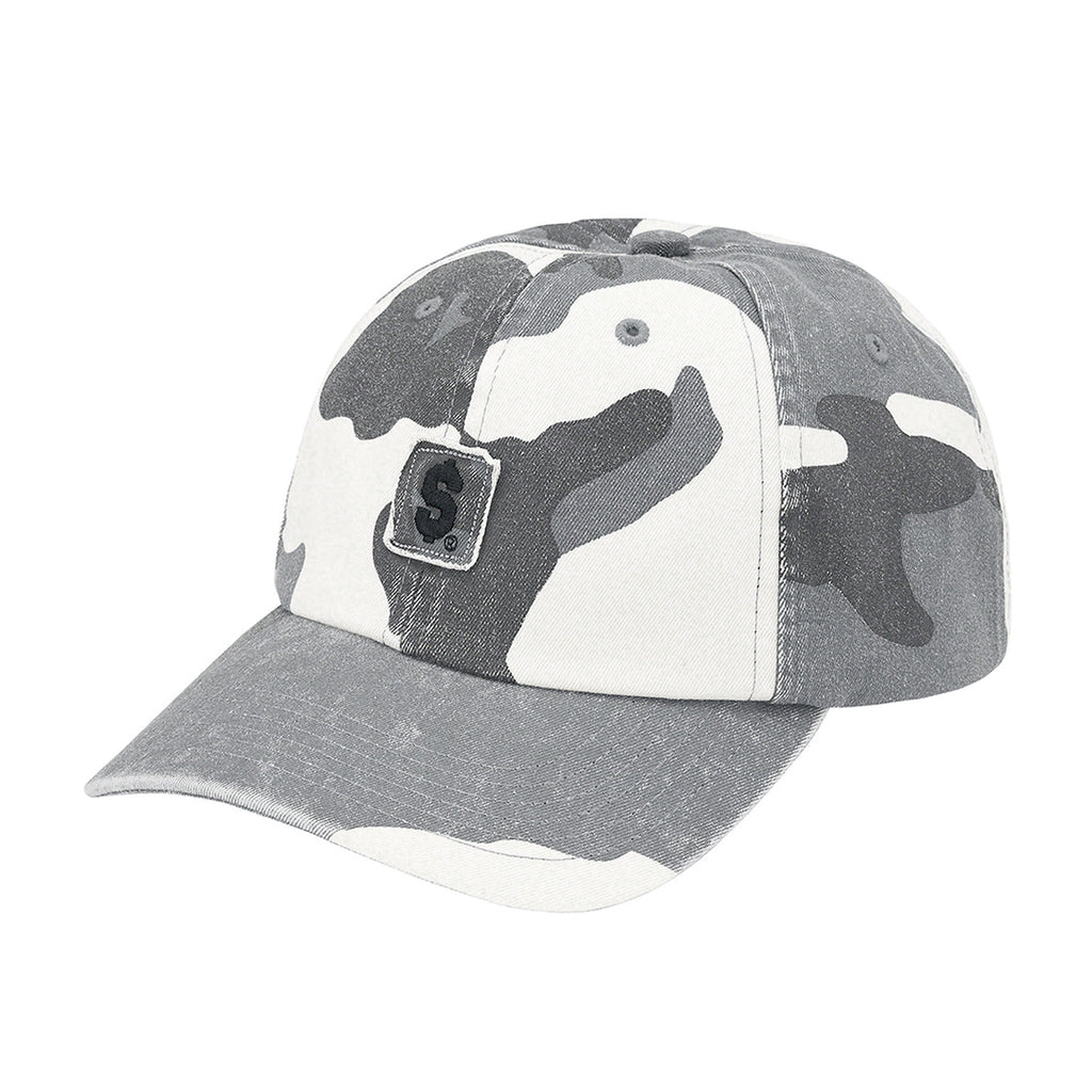 Supreme $ Patch 6-Panel Cap - Stone Camo | Points Streetwear Store 