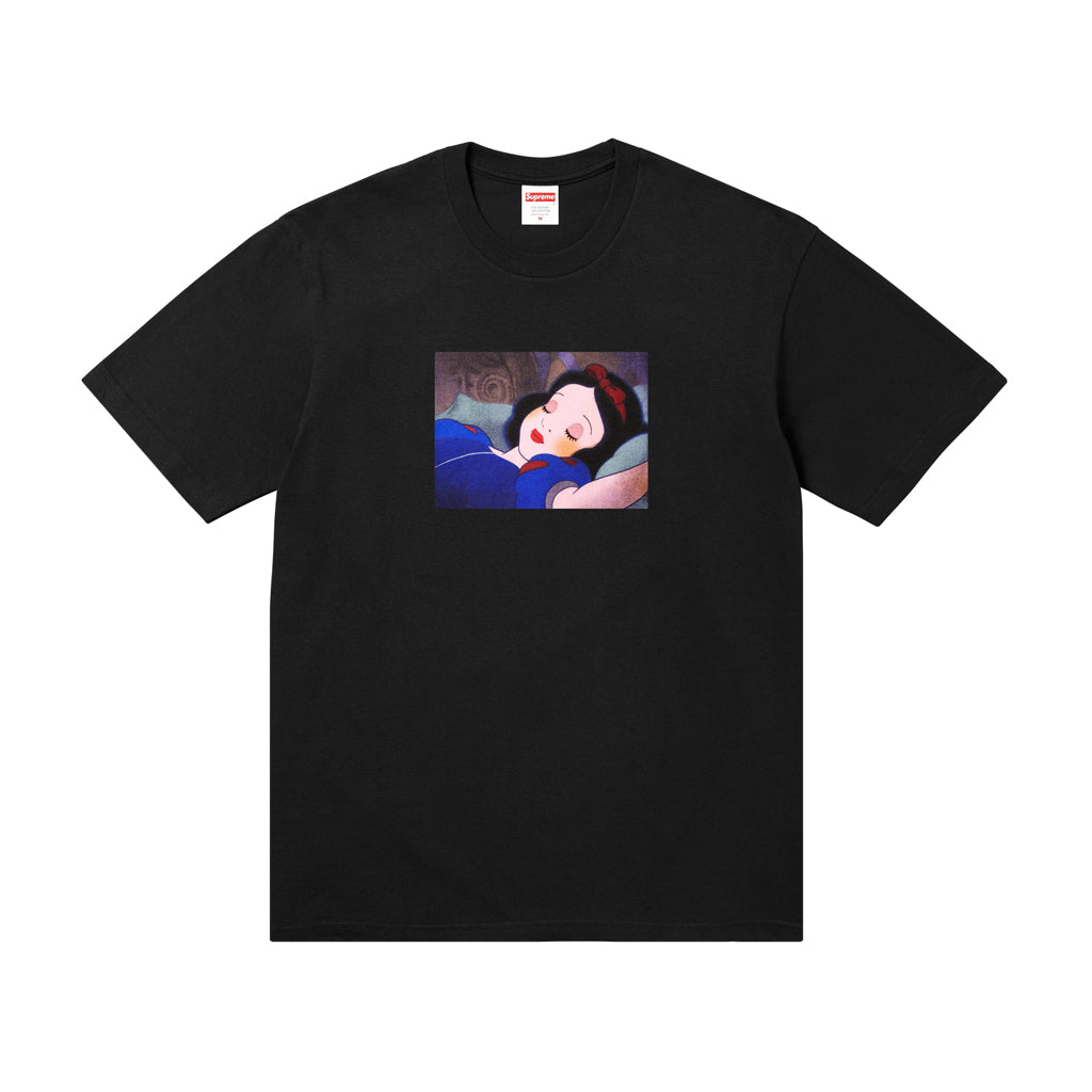 Supreme x Disney Snow White Tee - Black | Australia New Zealand FRONT