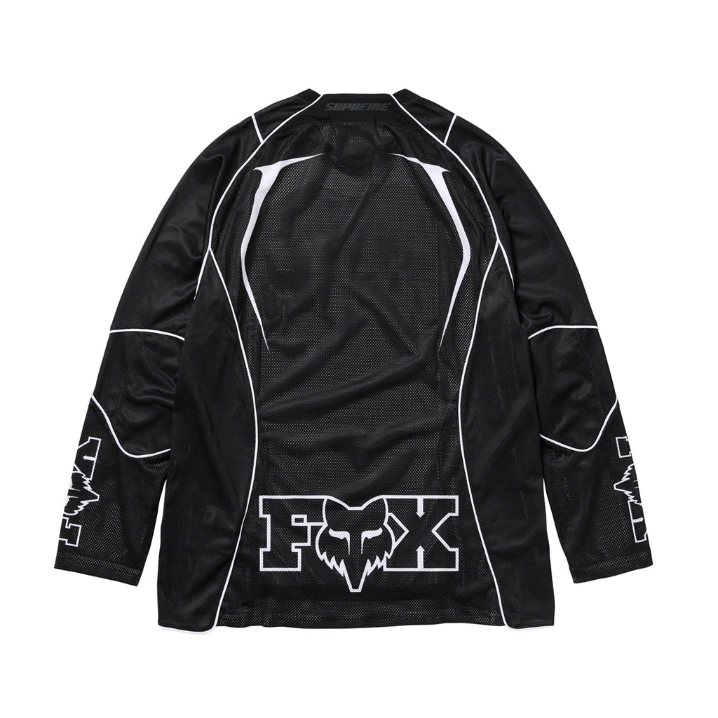 Supreme x Fox Racing Moto Jersey – Black BACK | Australia New Zealand 