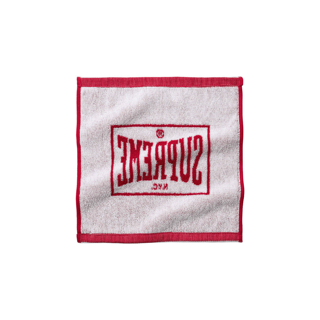 Supreme Square Mini Towel - Red | Points Streetwear Store | Brisbane