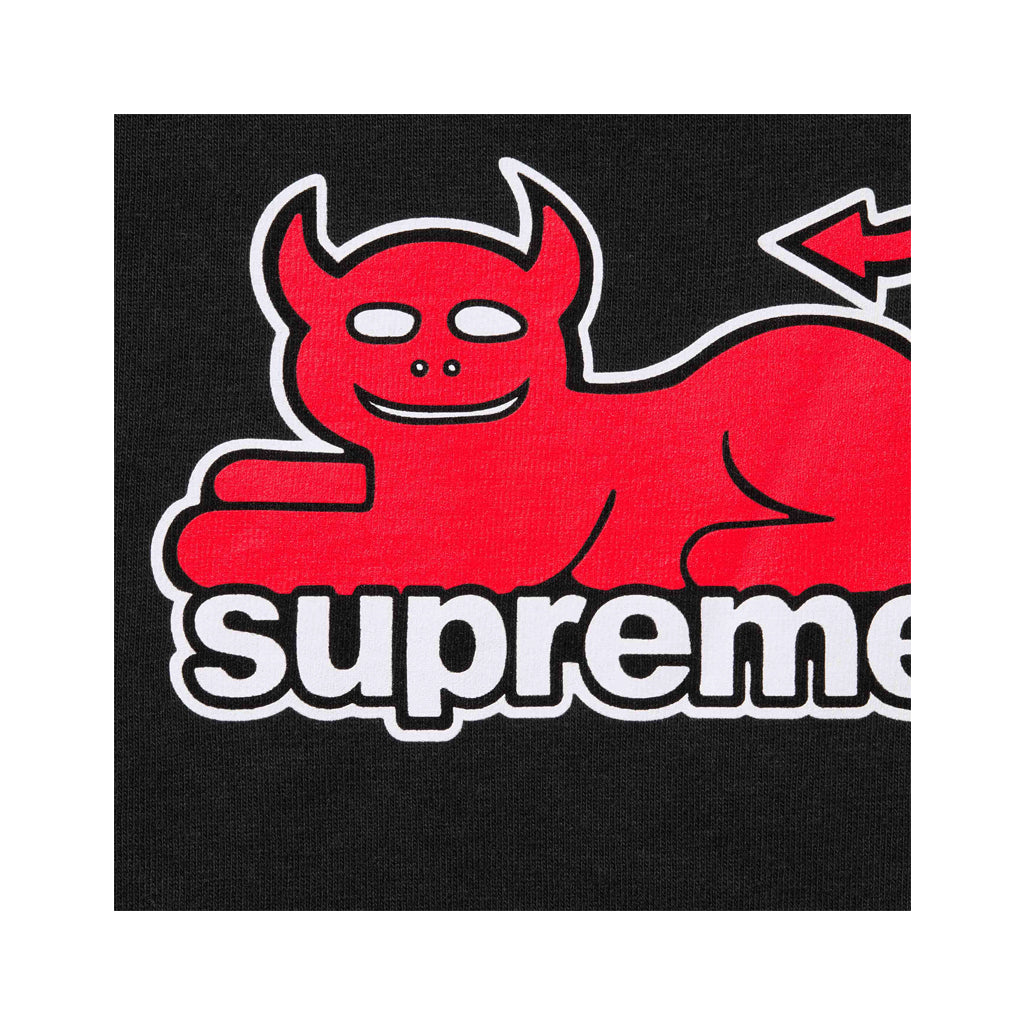 Supreme x Toy Machine Devil Cat Tee - Black | Australia New Zealand  Logo