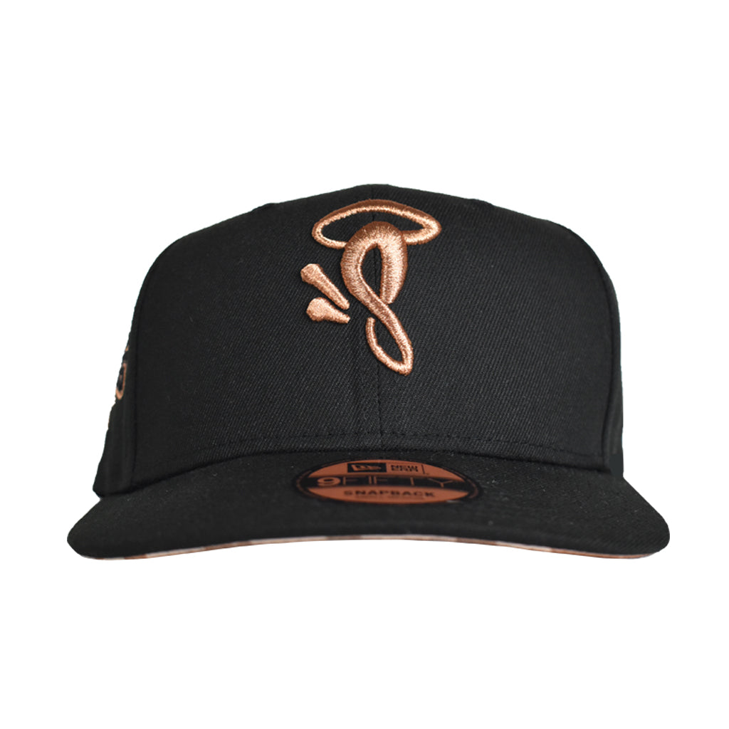 Syna World x New Era Snap Back Cap - Black  | Australia New Zealand FRONT