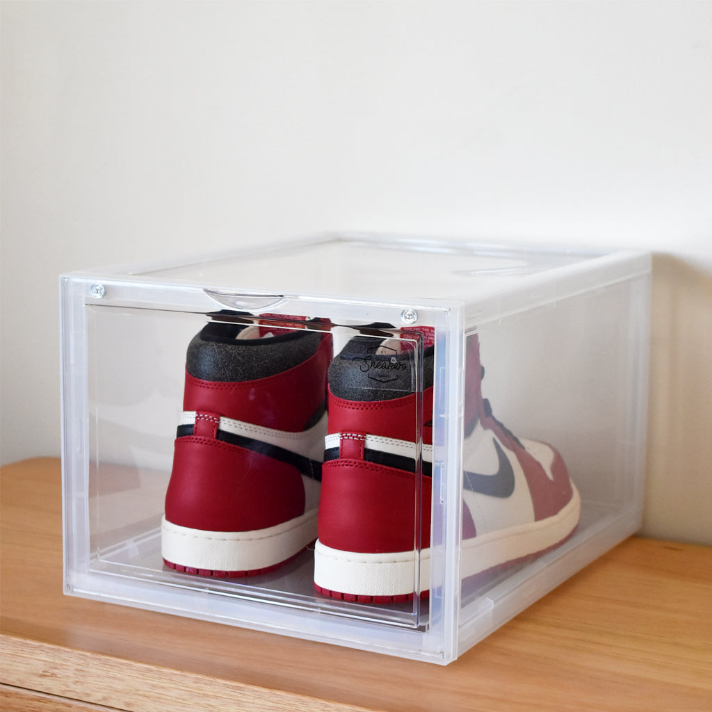 The Sneaker Laundry Drop Front Shoe Box - Clear | Australia New Zealand 