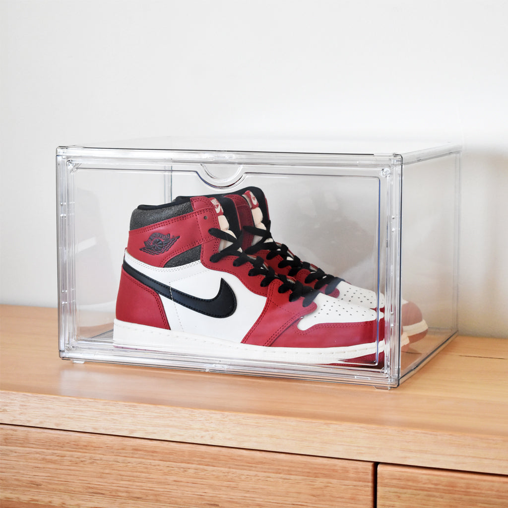 The Sneaker Laundry Side Drop 360 View Shoe Box - Clear | Australia New Zealand