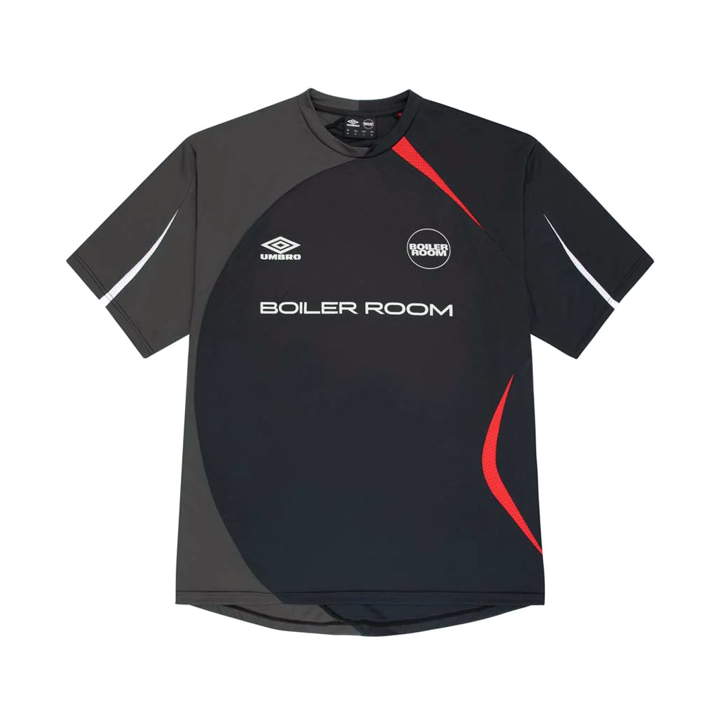 UMBRO x Boiler Room Football Jersey - Charcoal | Australia New Zealand FRONT