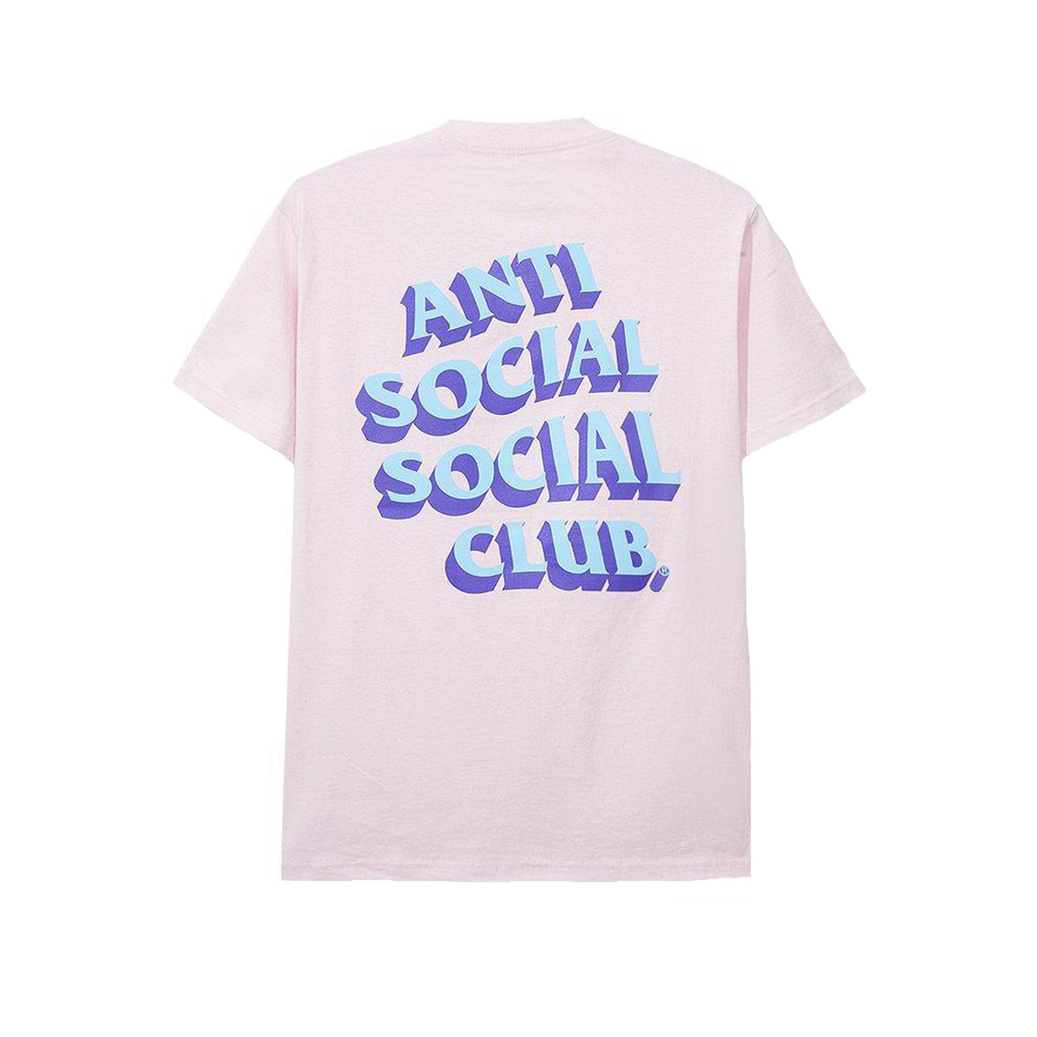 ASSC Anti Social Social Club Popcorn Pink Tee - T Shirt Back | Australia New Zealand