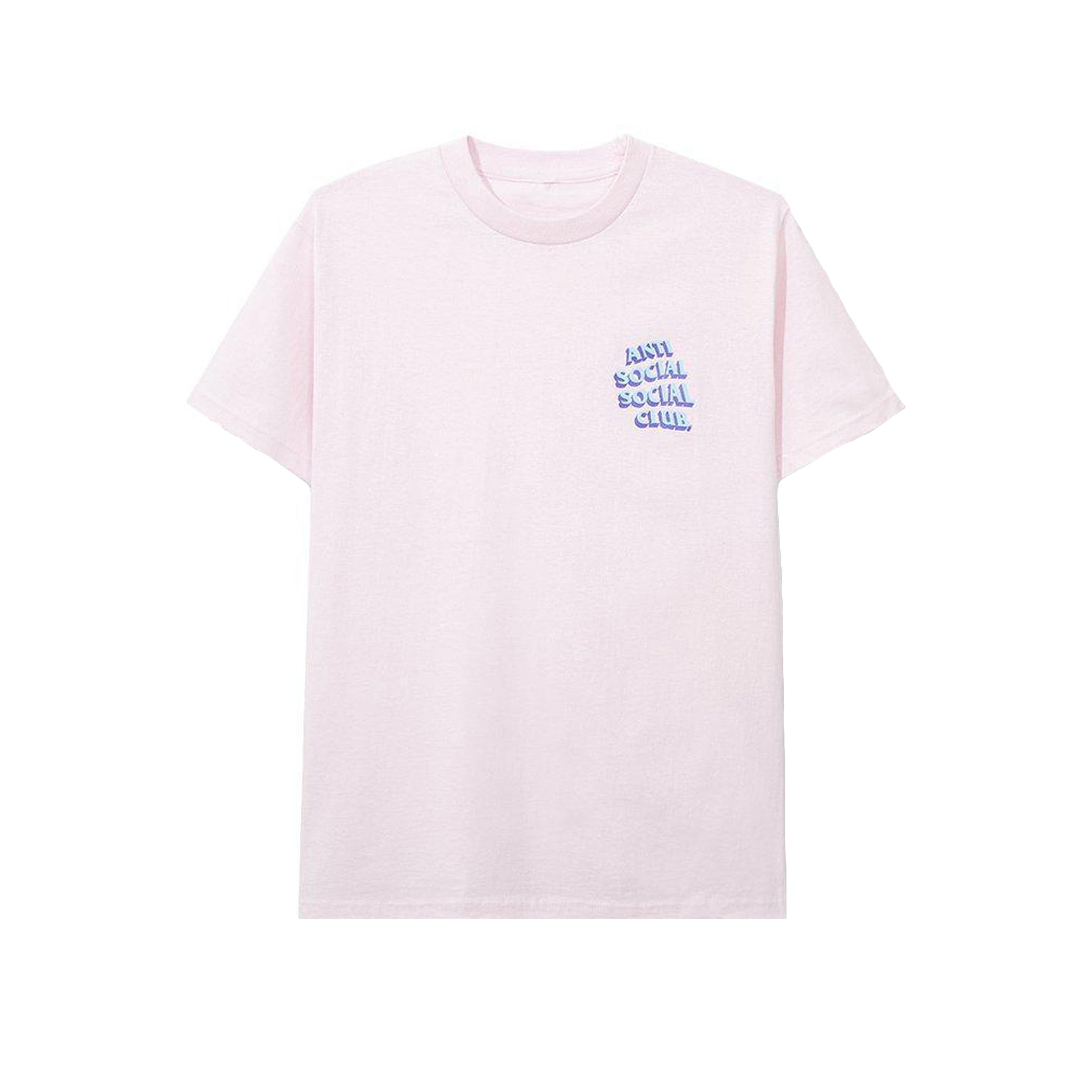 ASSC Anti Social Social Club Popcorn Pink Tee - T Shirt FRONT | Australia New Zealand