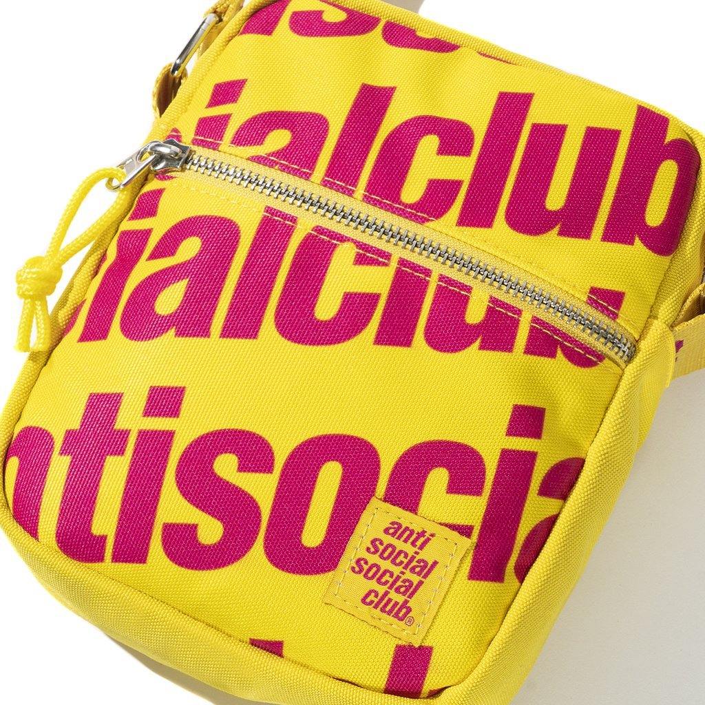ASSC Anti Social Social Club Belong 2 You Side Bag - Yellow Up Close | Australia