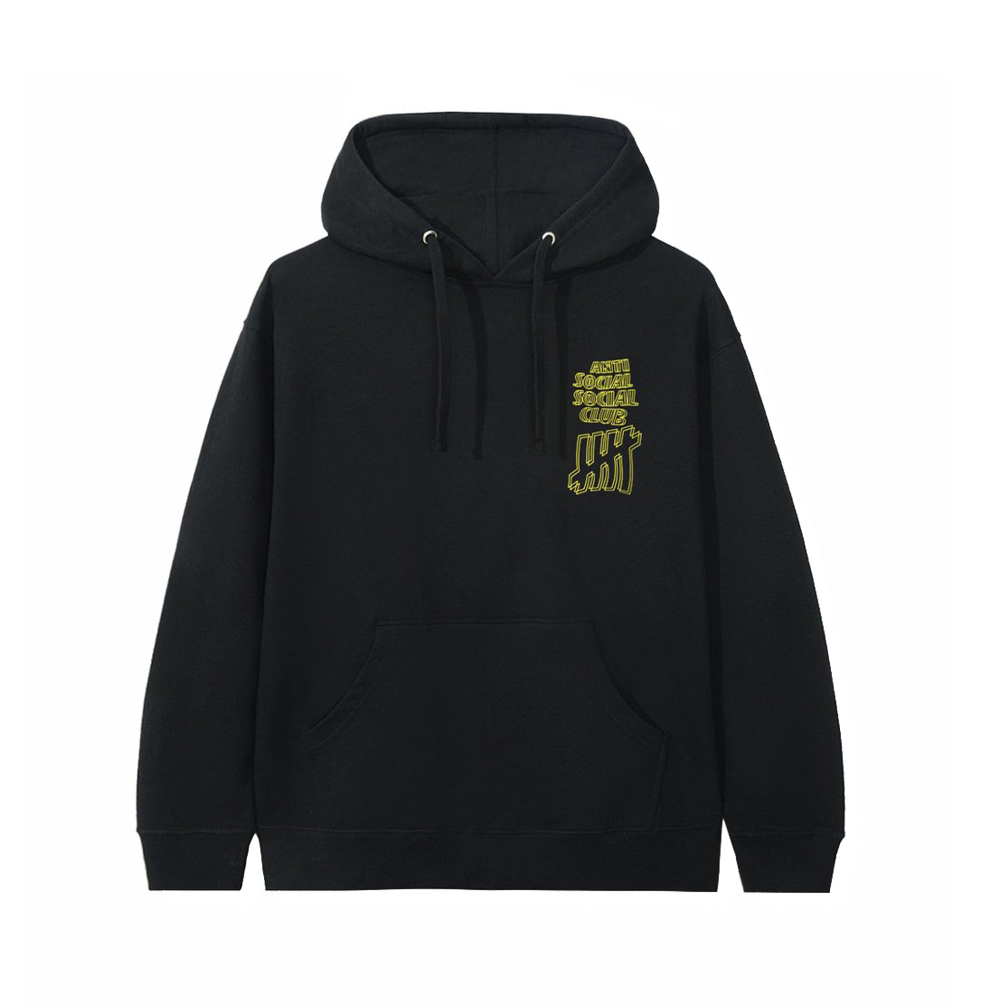 Anti Social Social Club Undefeated Hoodie - Black FRONT | Australia New Zealand