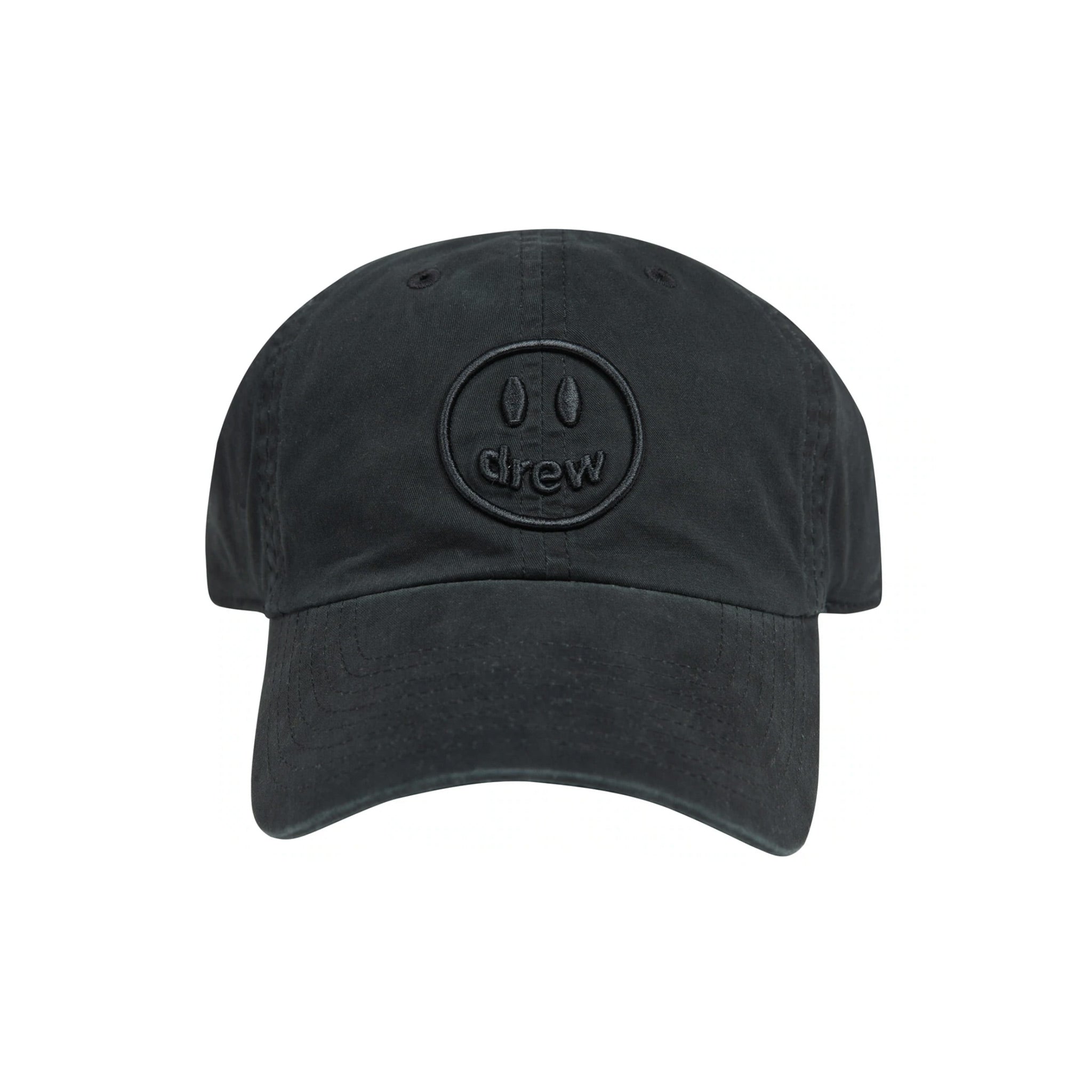 Drew House Mascot Dad Hat - Black FRONT | Australia New Zealand