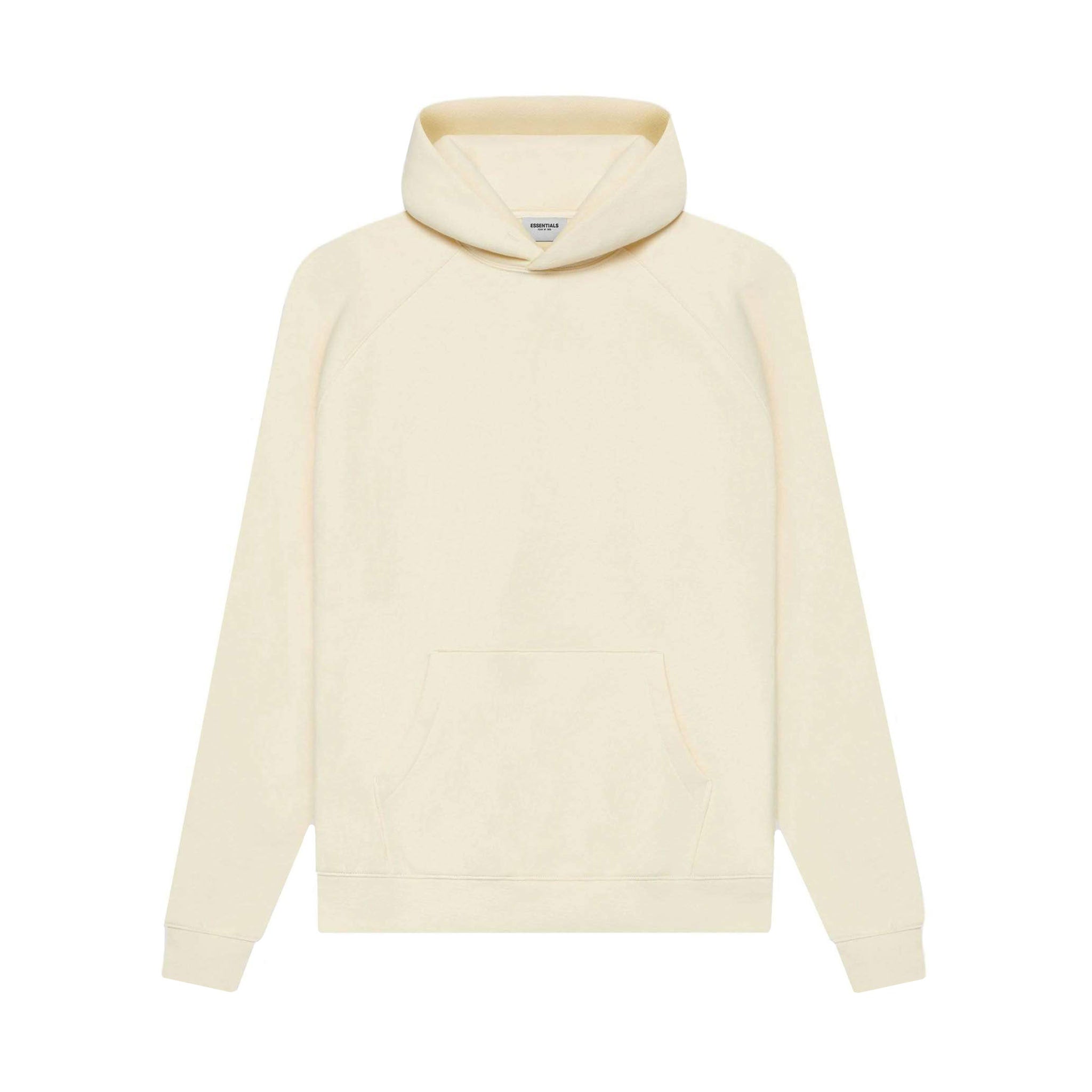 Fear Of God Essentials Pullover Hoodie SS21 FRONT - Cream | Australia New Zealand