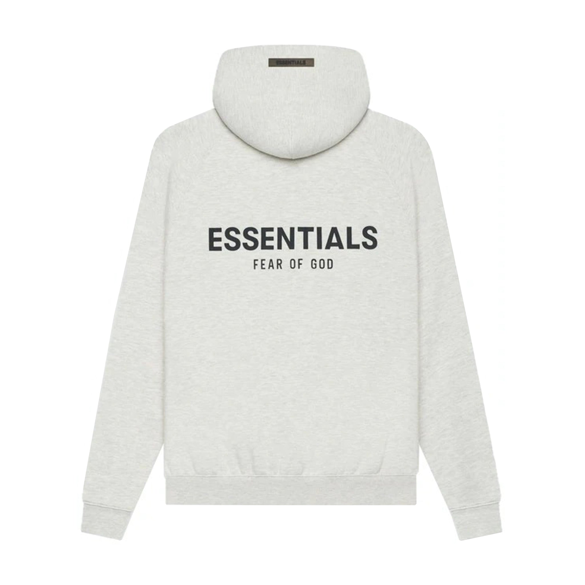 Fear Of God Essentials Hoodie SS22 - Light Oatmeal Heather | Points ...