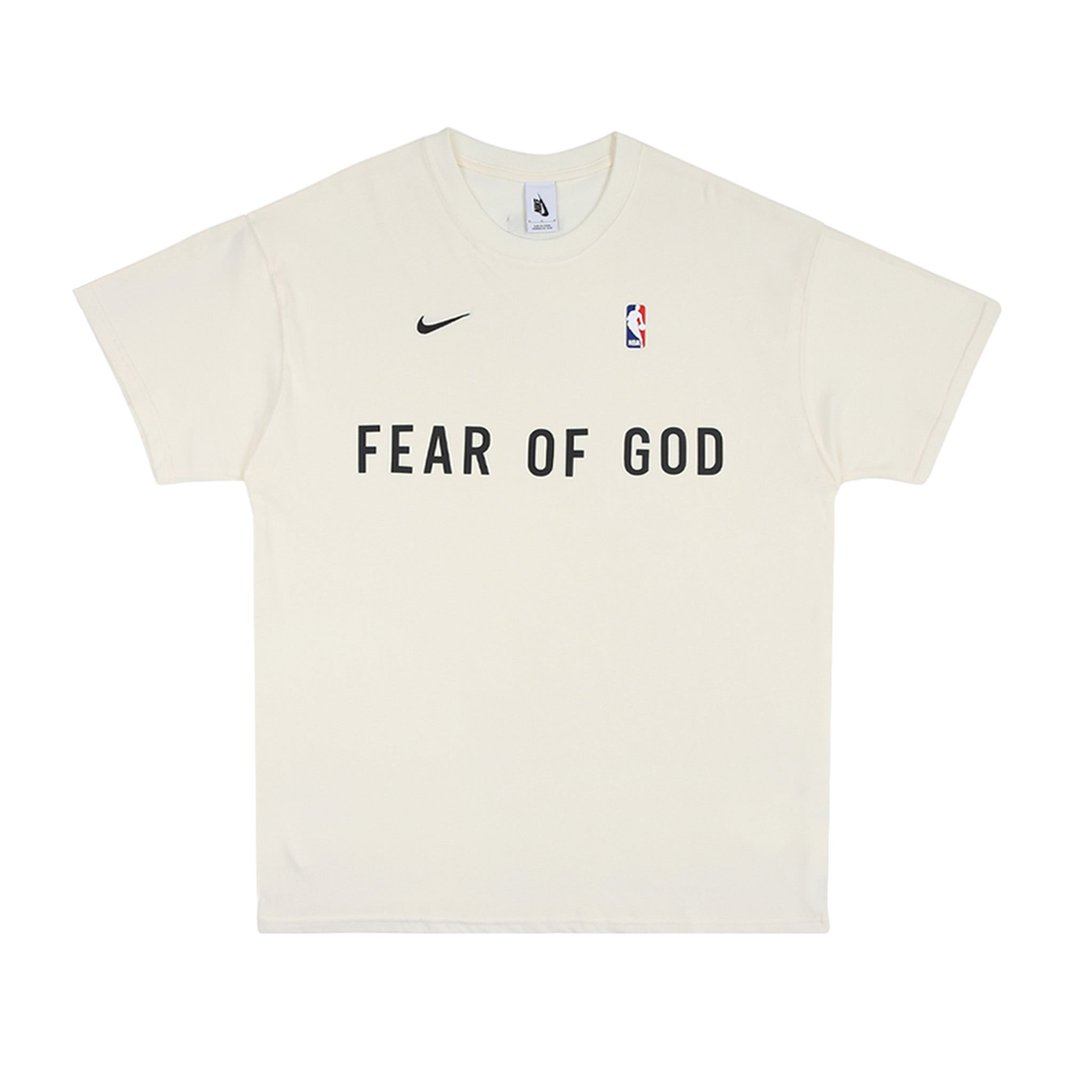 Fear Of God x Nike NBA Warm Up T-Shirt - Sail Front | Australia New Zealand