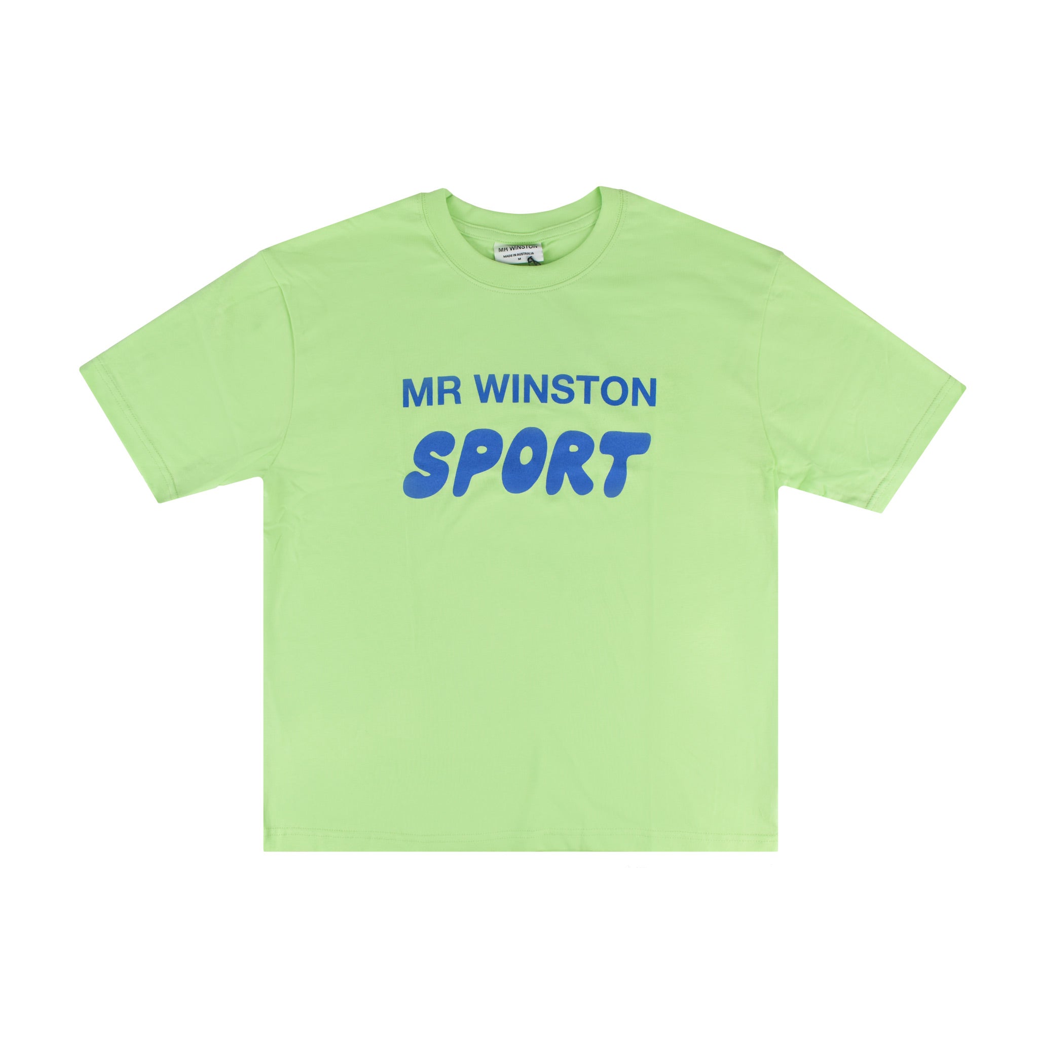 Mr Winston Co. Vintage Tee - Bright Lime | Australia New Zealand